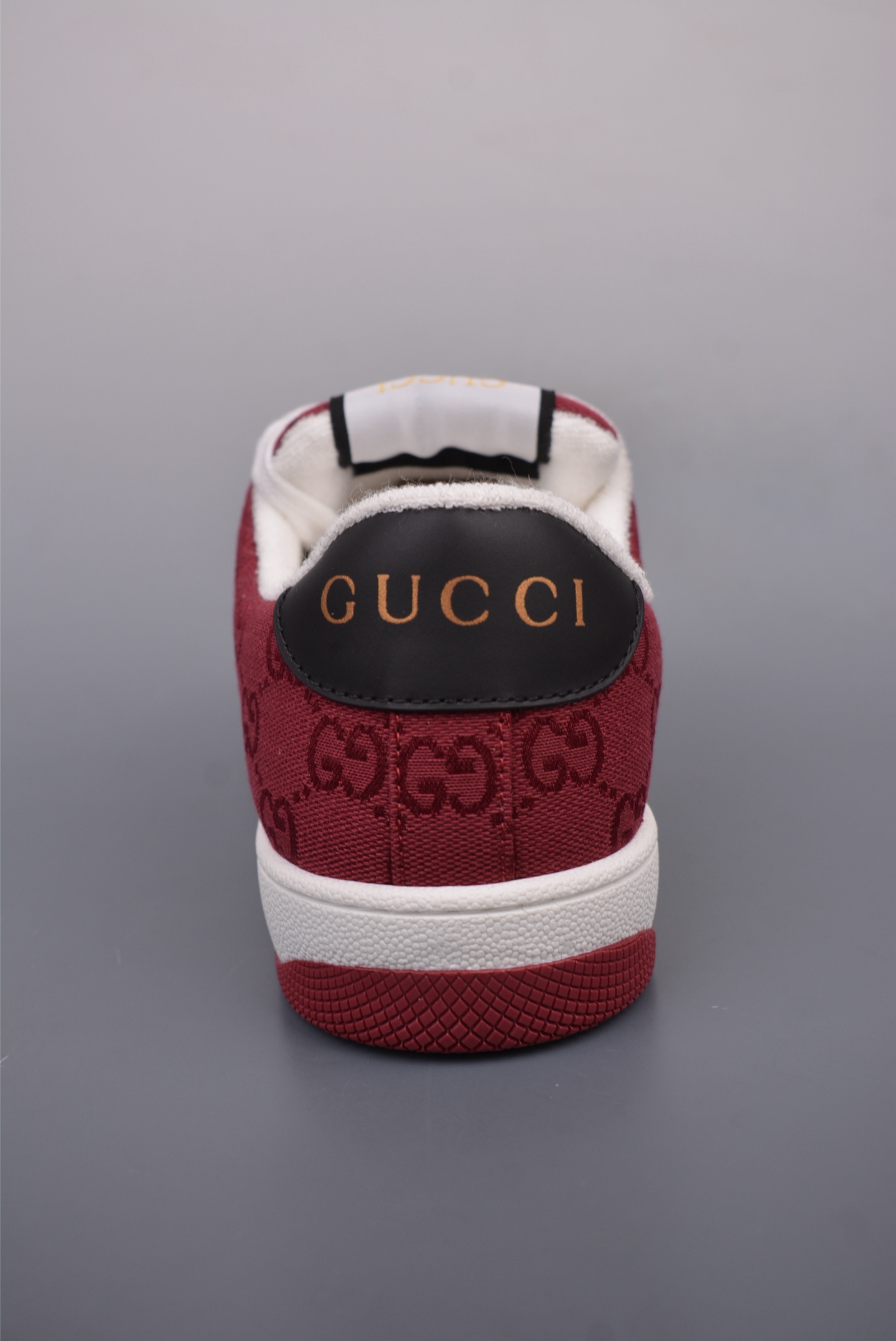 Gucci Screener GG Sneaker Low Red and White