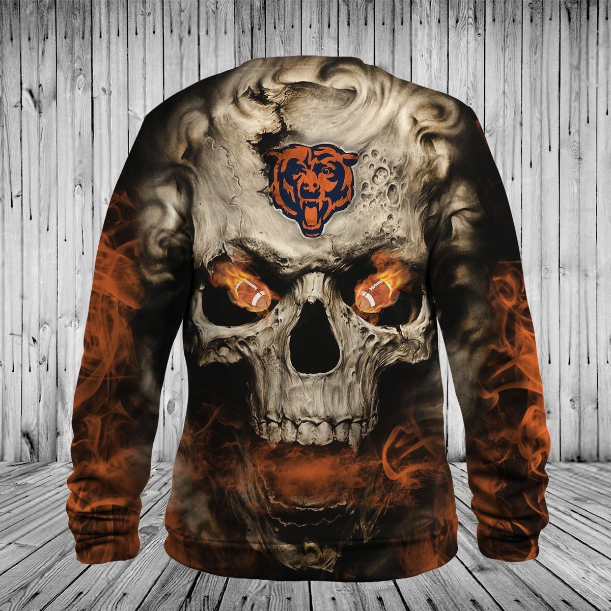 BEARS 3D HOODIE SKULL19