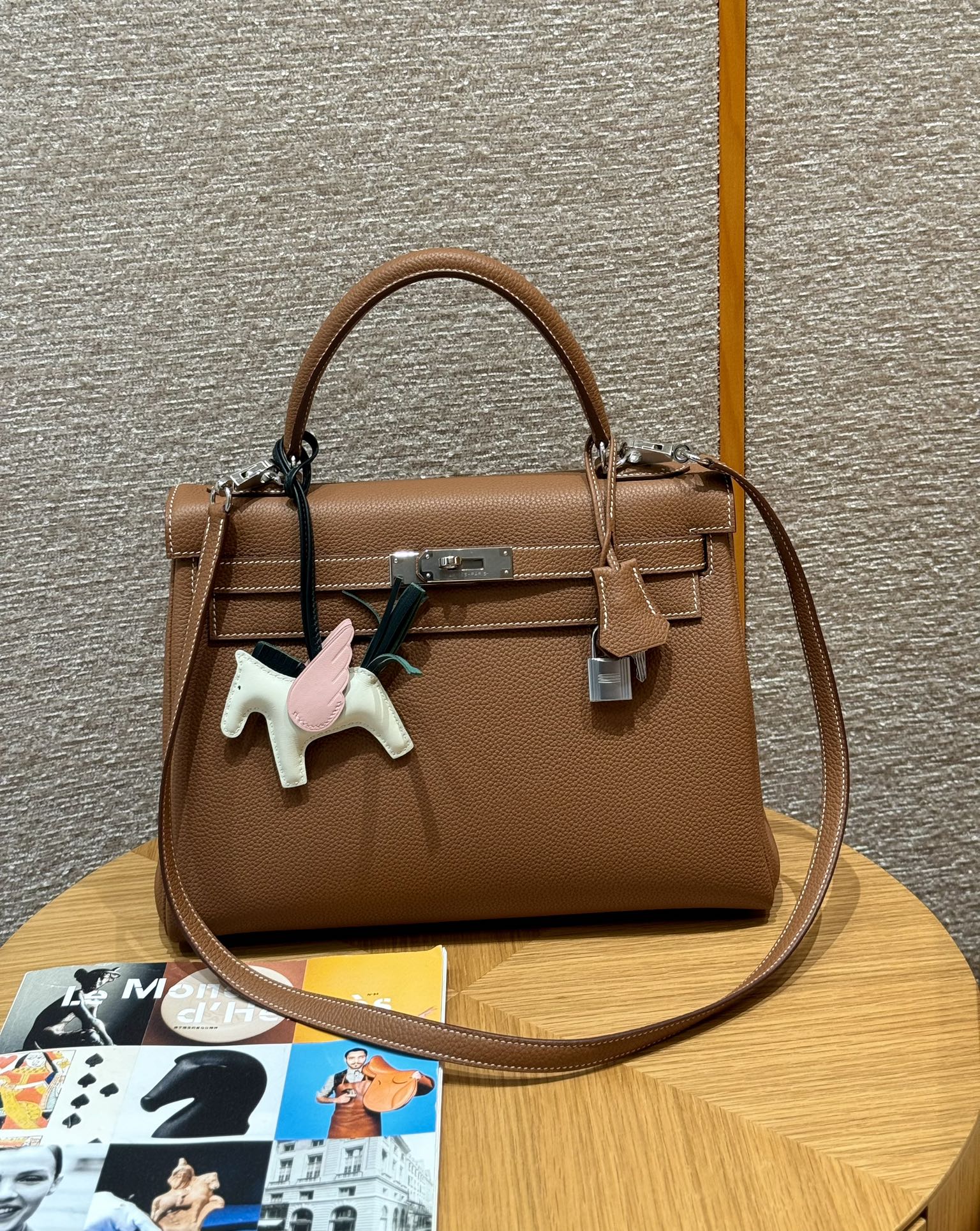 Hermès Kelly 37gold handbag (handmade to order)