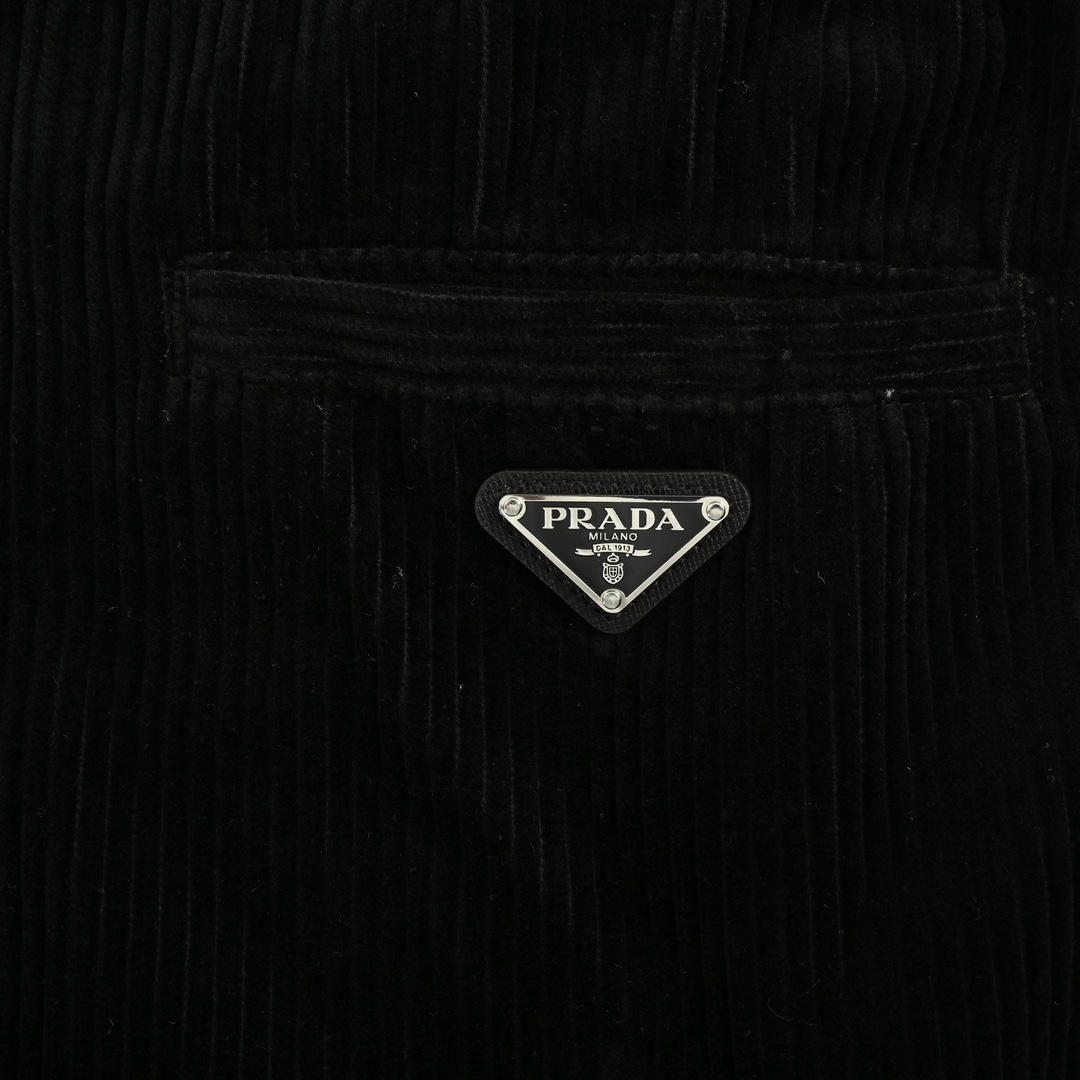 Prada Corduroy Cargo Pants
