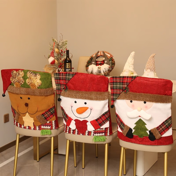 🎄Cute Christmas Chair Covers