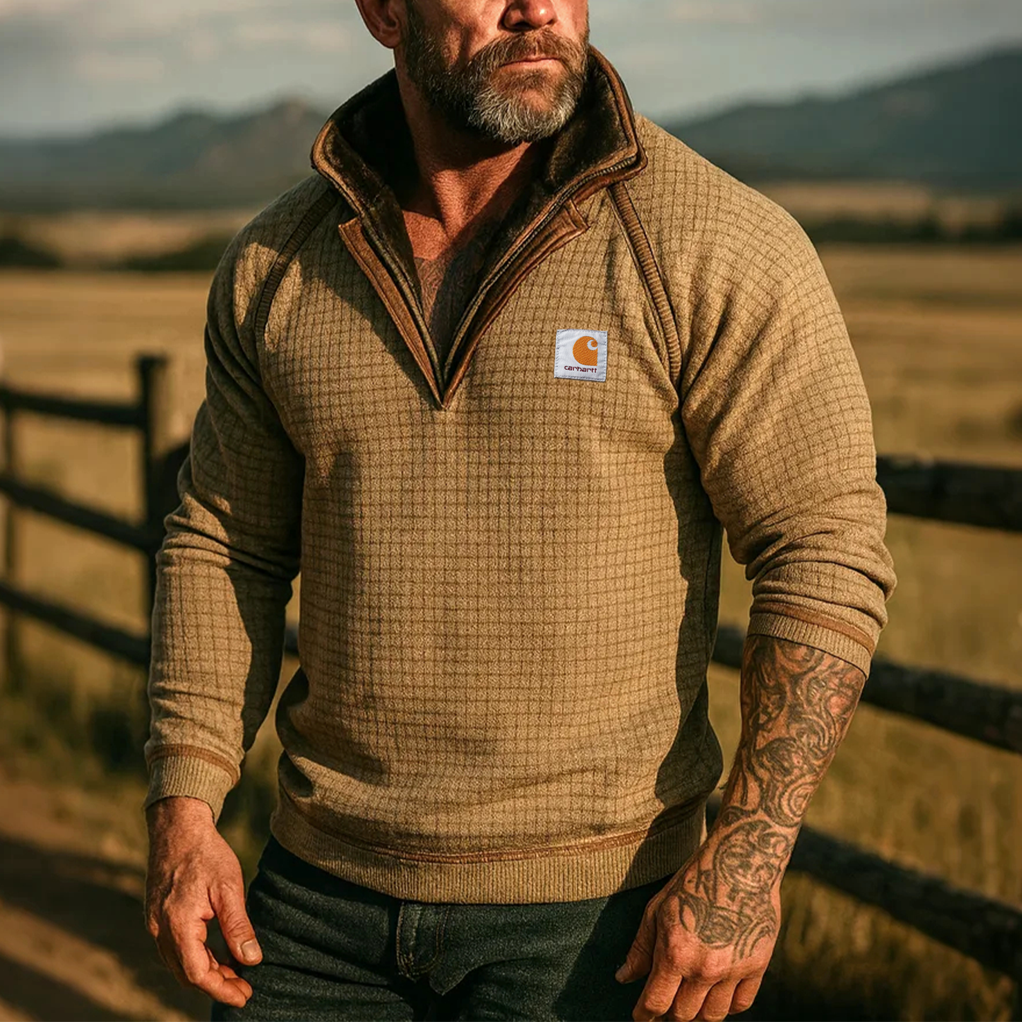 Rugged Carhartt Sweater for Outdoor Adventures