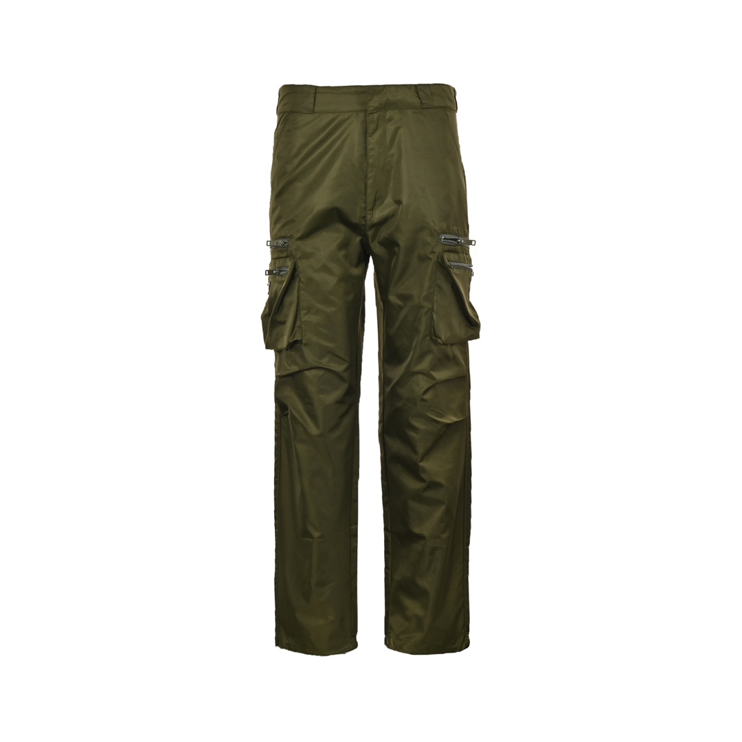 Prada 24Fw cargo pocket recycled nylon trousers