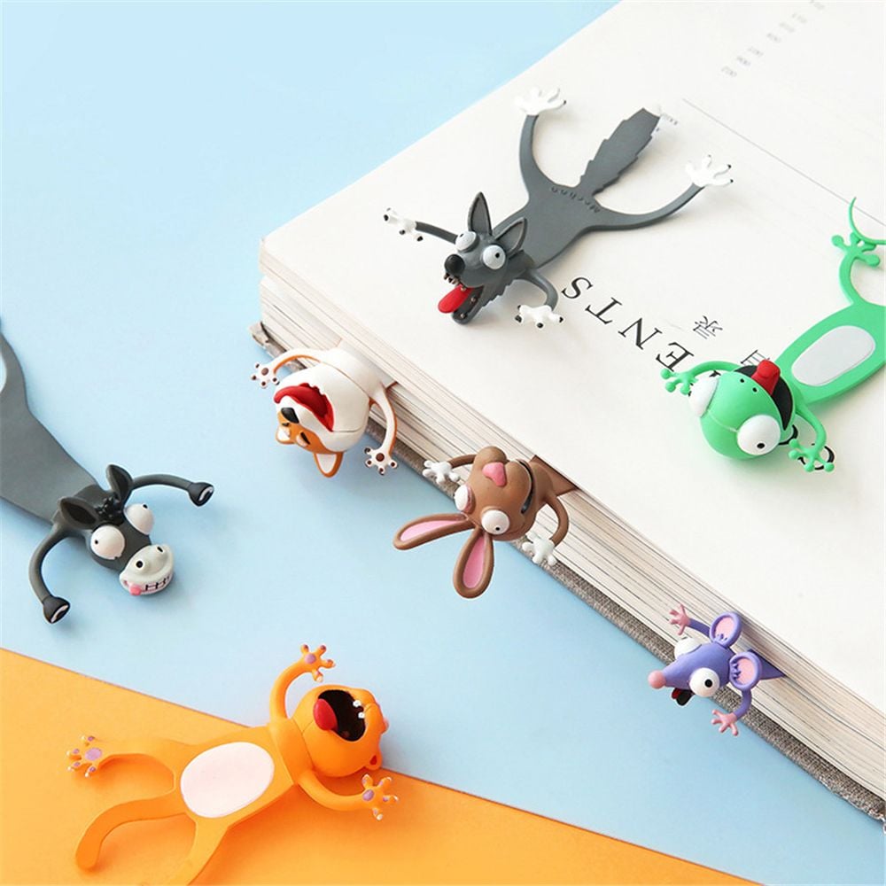 🔥Last Day Promotion - 50% OFF🔥 3D Creative Animal Bookmarks🐱 - Buy 5 Get 20% Off & Free Shipping