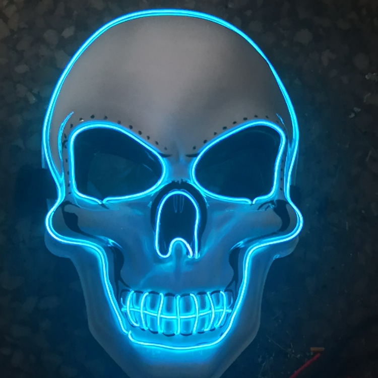 Skull Head Led Mask Halloween