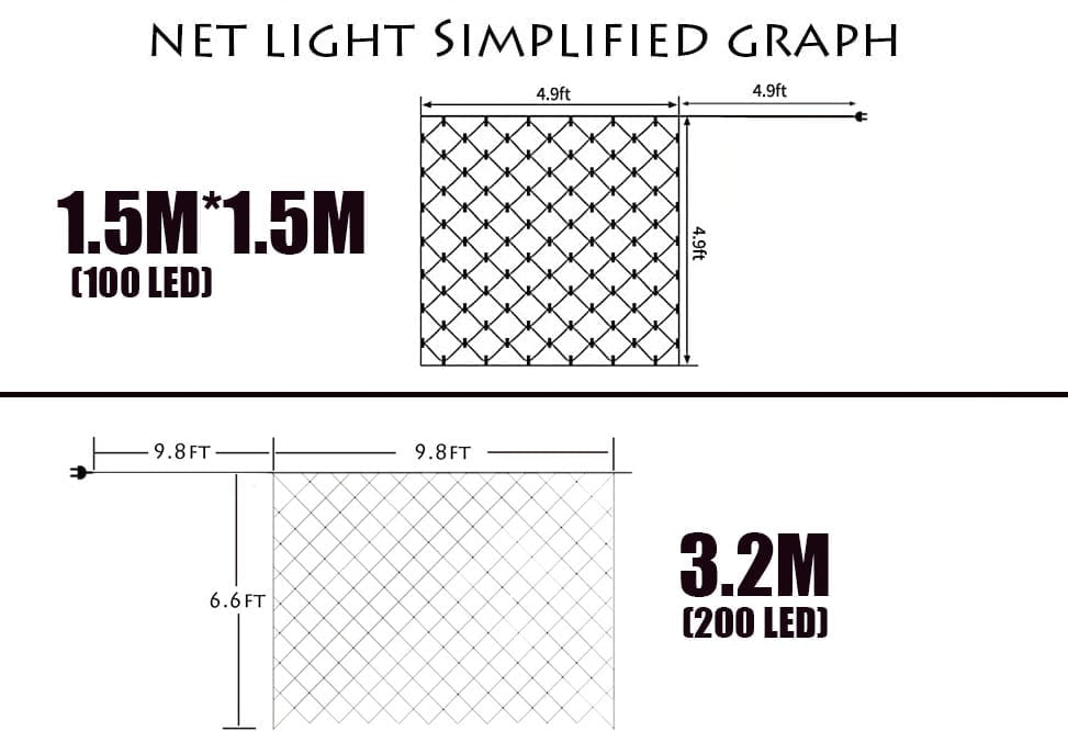 2022 NEW PRODUCT🎁Net Mesh Waterproof String Lights💡