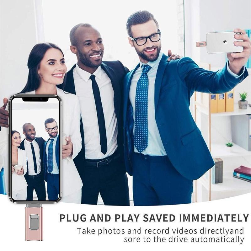 （✨Autumn Sale 48% OFF✨) Portable USB Flash Drive for iPhone, iPad & Android