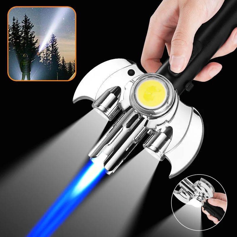 💥💥Creative High-Temperature Torch Lighter with Lighting