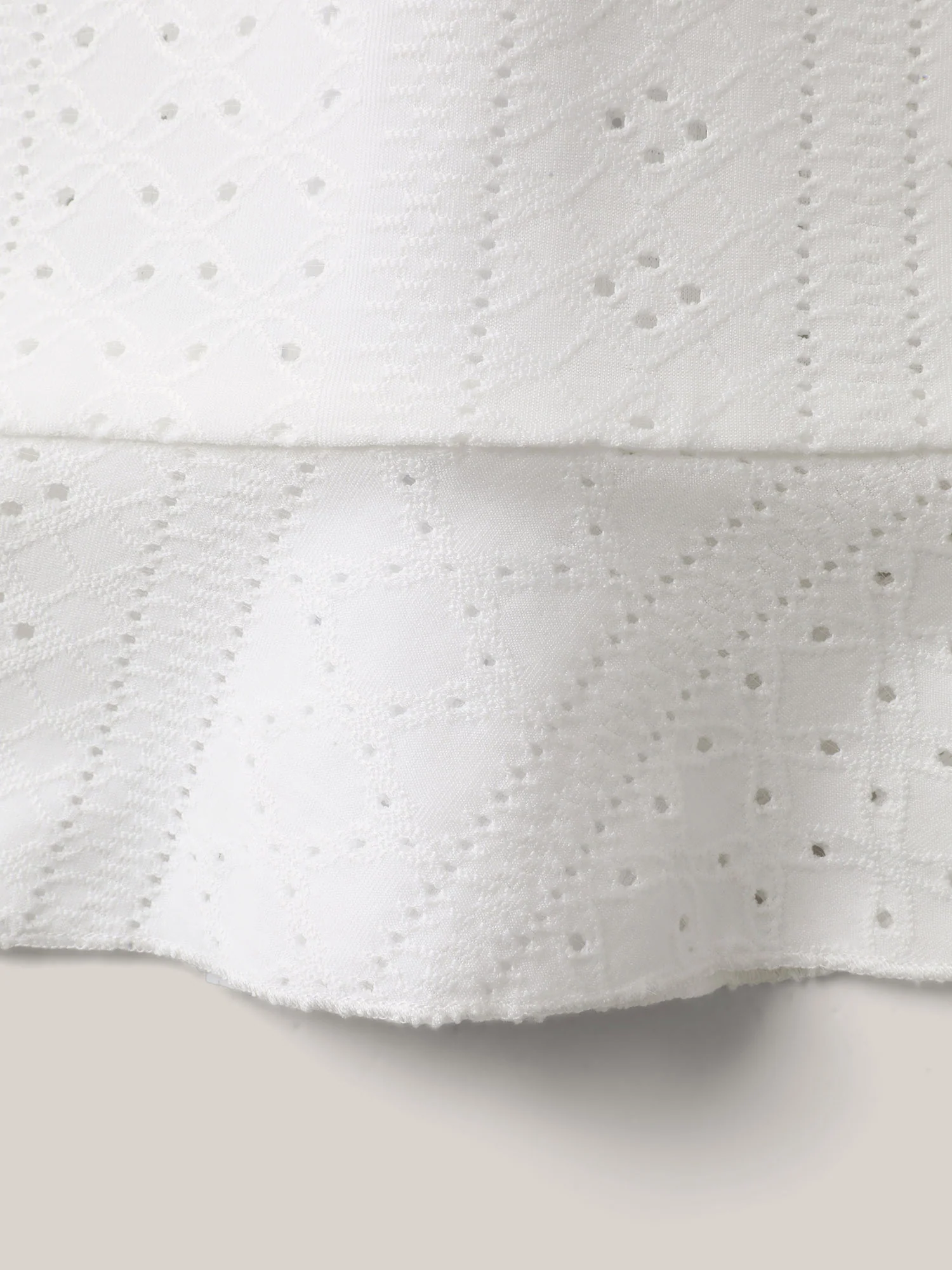 Textured Knit Overlap Hem Tank Top