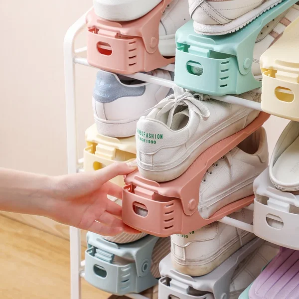 🔥🔥 Adjustable Shoe Rack is now on sale🥾🥾 (limited time promotion, buy more get more - limited quantity, first-come-first-served)