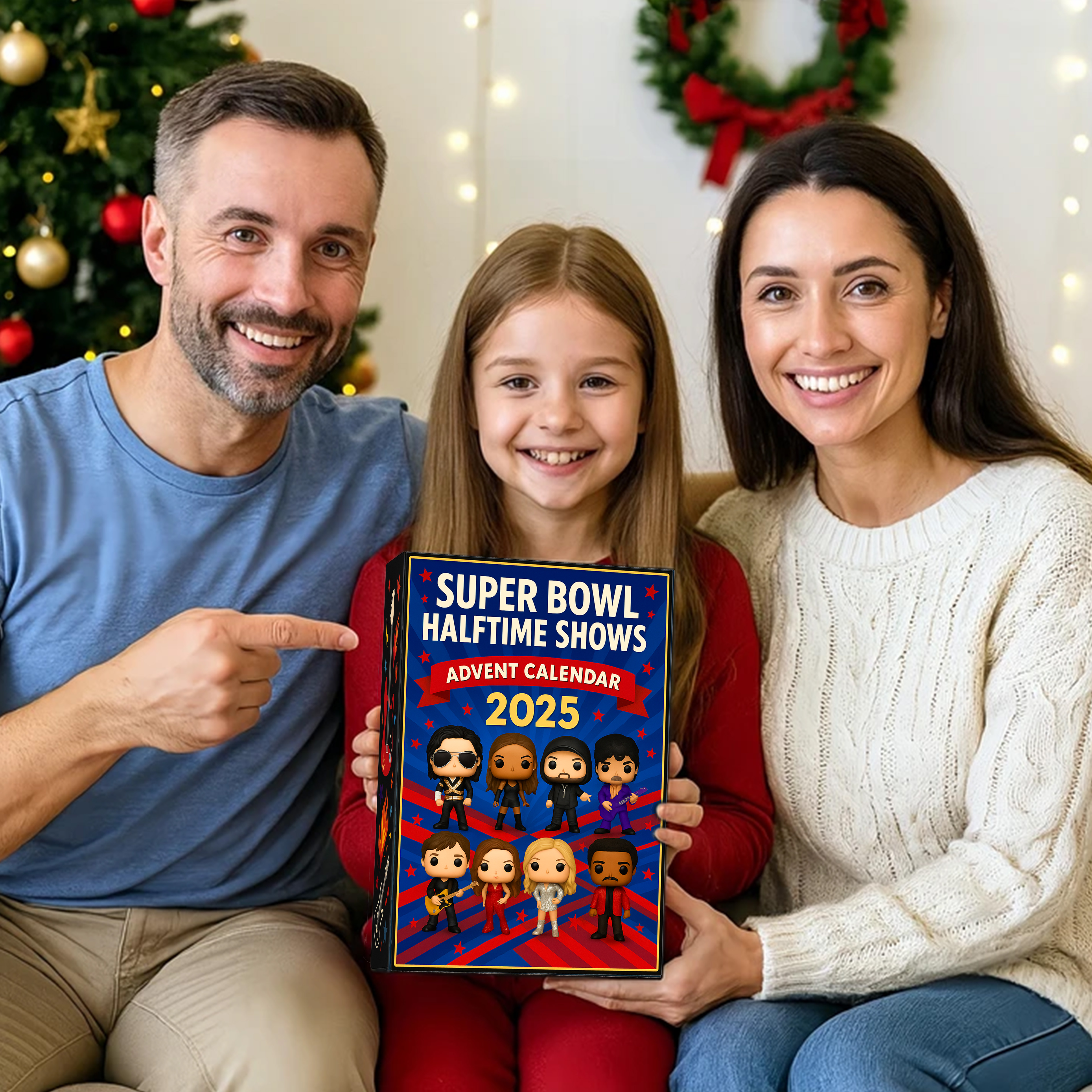 Super Bowl Halftime Shows Advent Calendar 2025