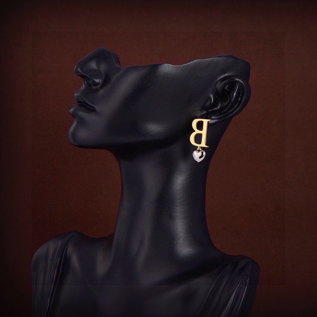 Balenciaga BB earrings