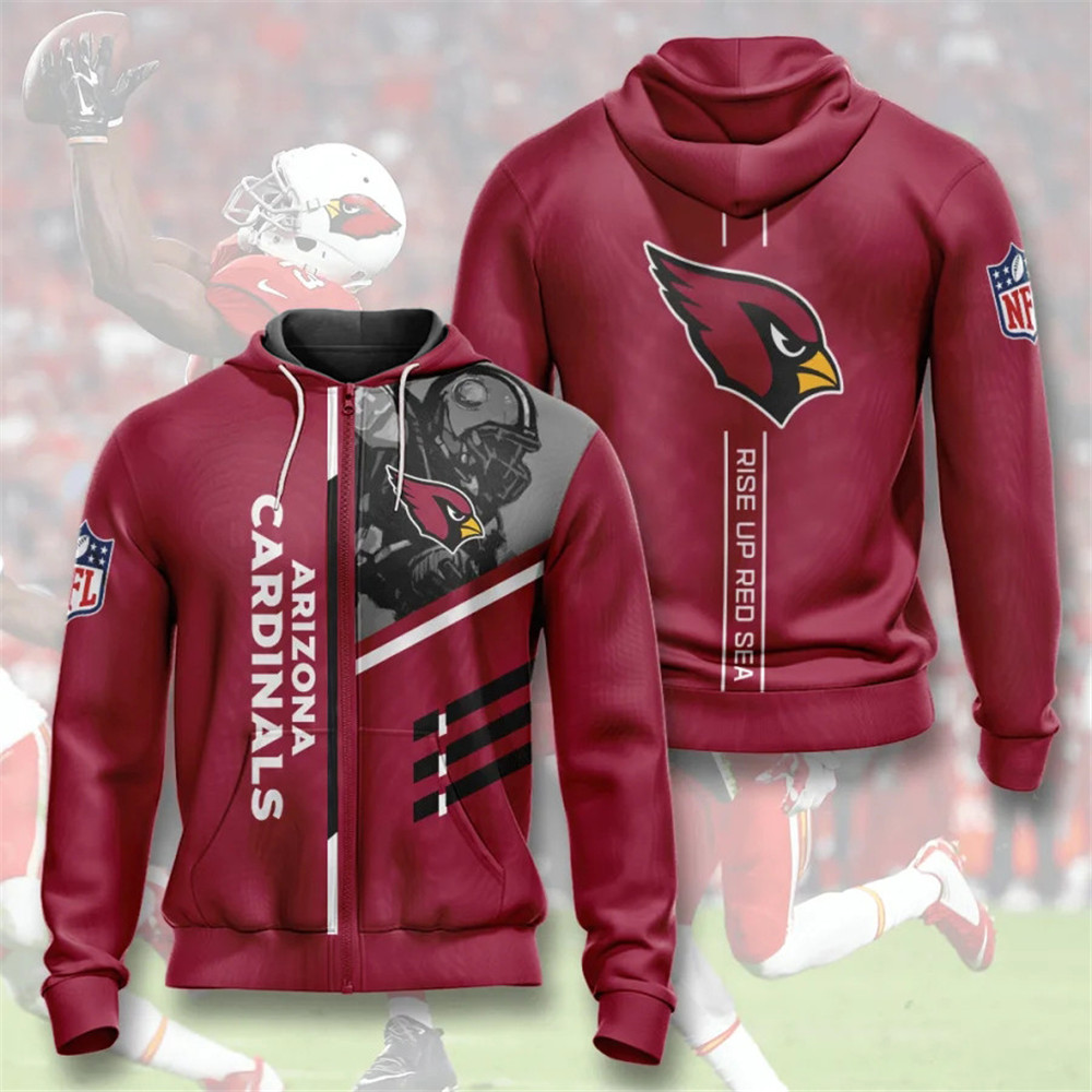 ARIZONA CARDINALS HOODIE 3D AACC001