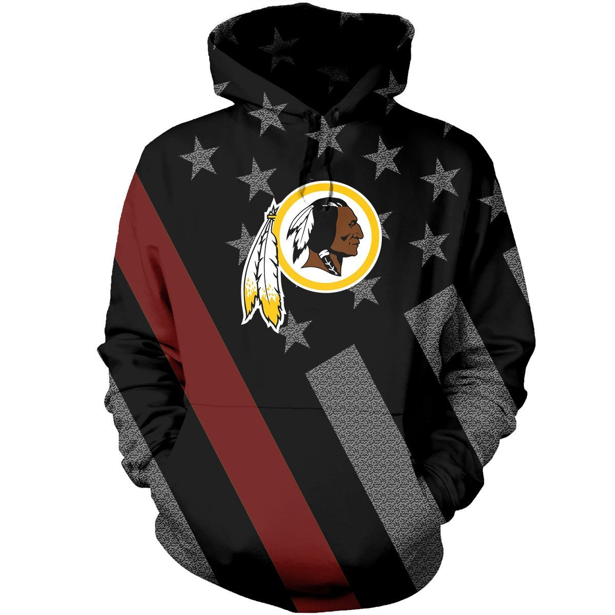 WASHINGTON 3D HOODIE