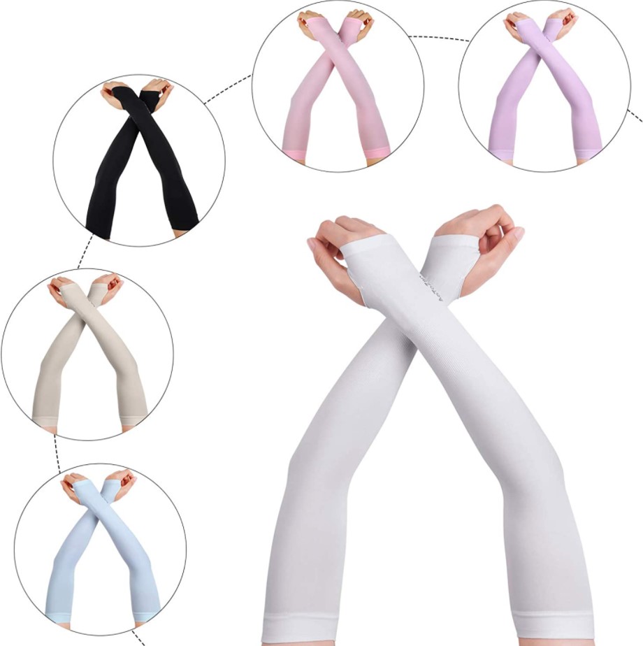 Summer Hot Sale 50% OFF - Arm Sleeve Summer Sunscreen UV Protection(A PAIR)（👍Buy 2 Get 1 Free)
