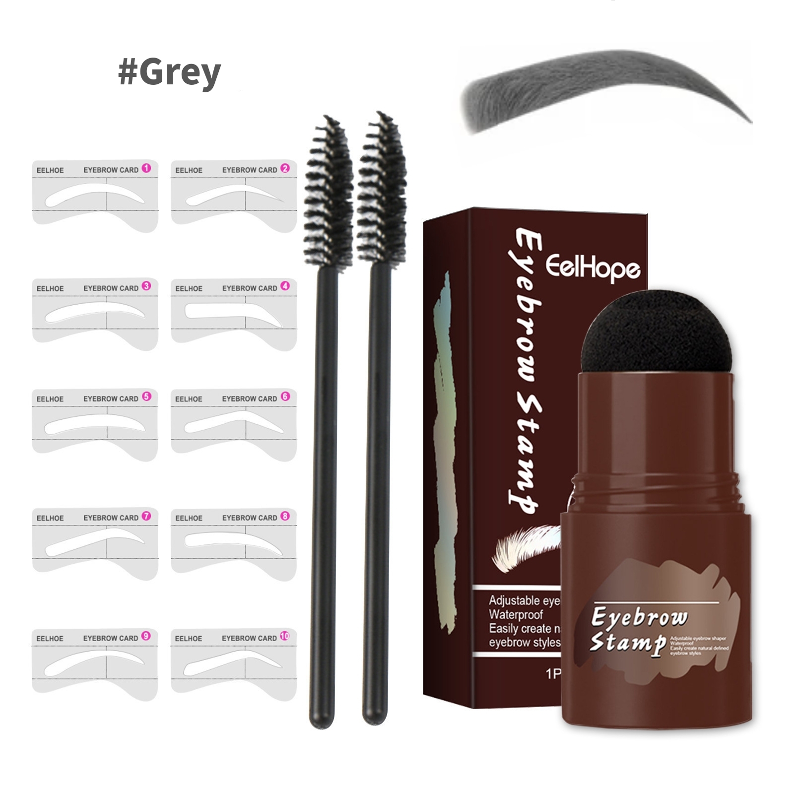 Perfect Brows Stencil & Stamp Kit