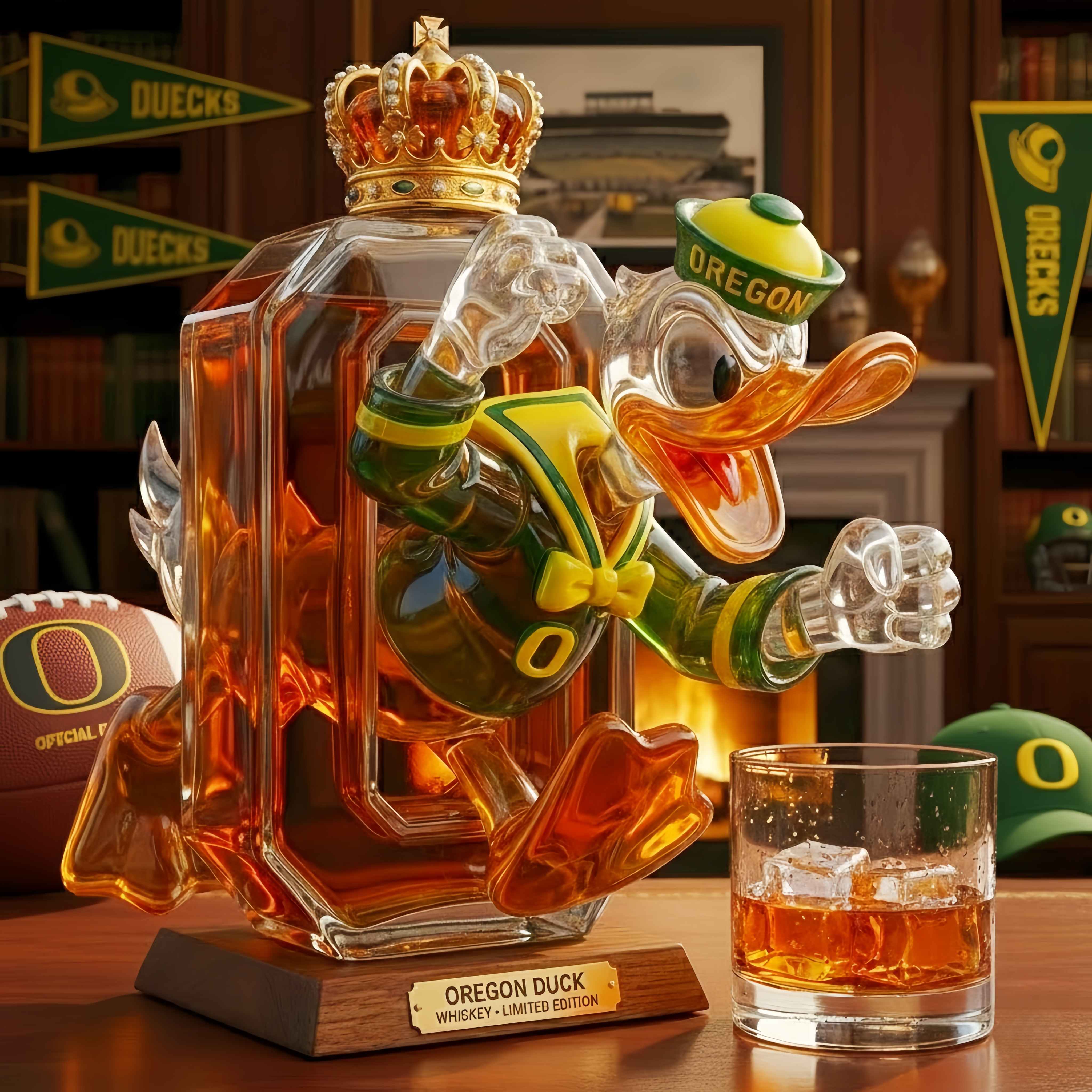 “Royal Duck” Limited Edition Whiskey Decanter