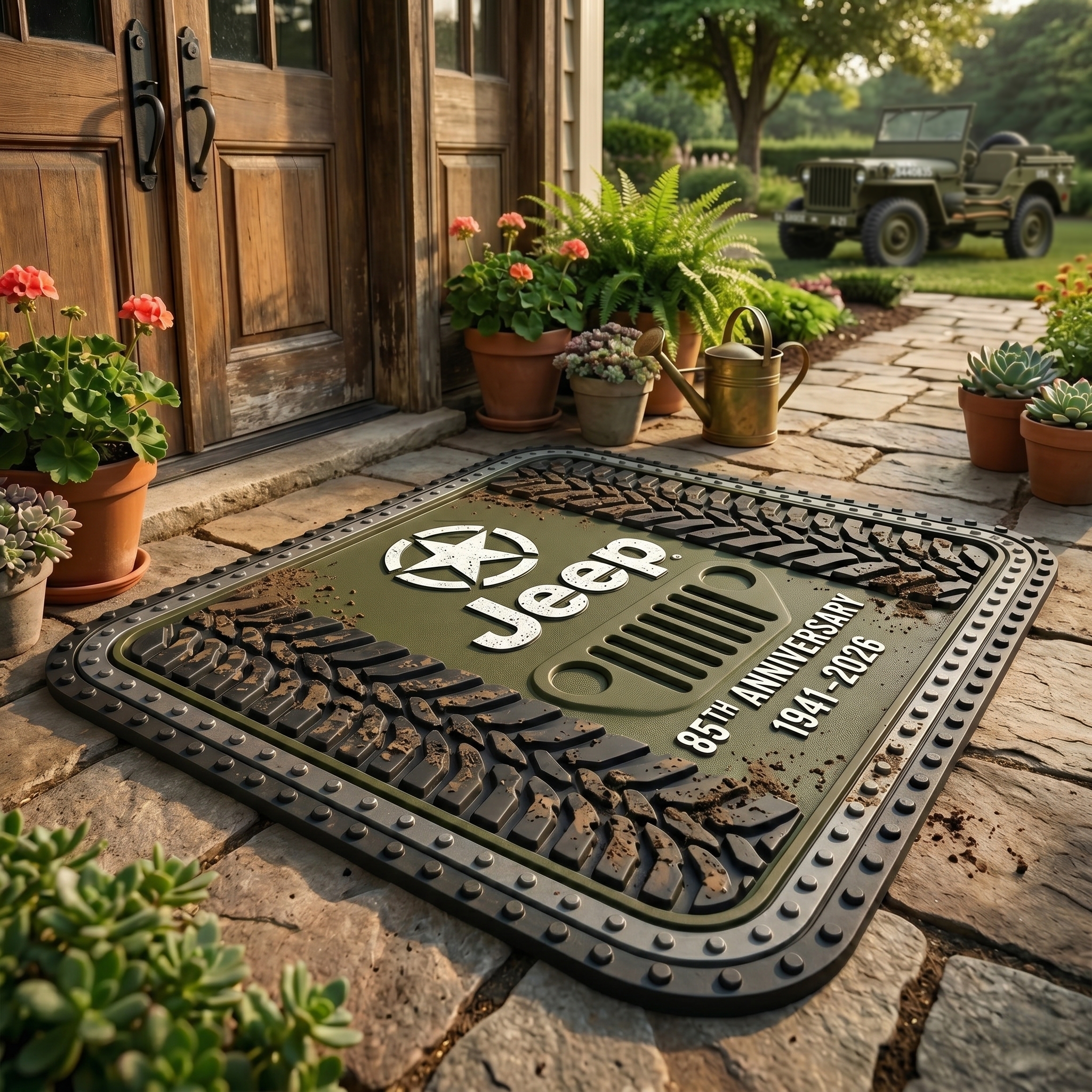 Jeep 85th Anniversary Collector Mat