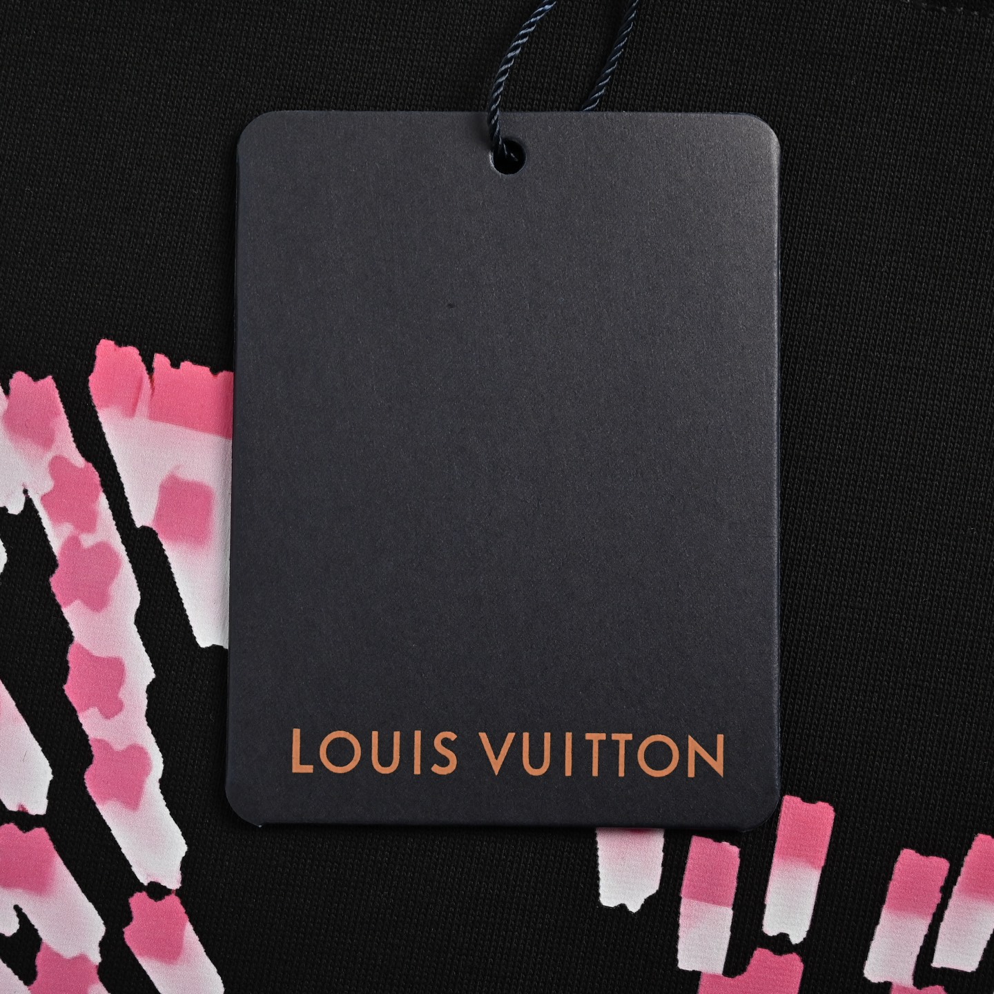 Louis Vuitton 25ss three-dimensional lettering logo printed short sleeves