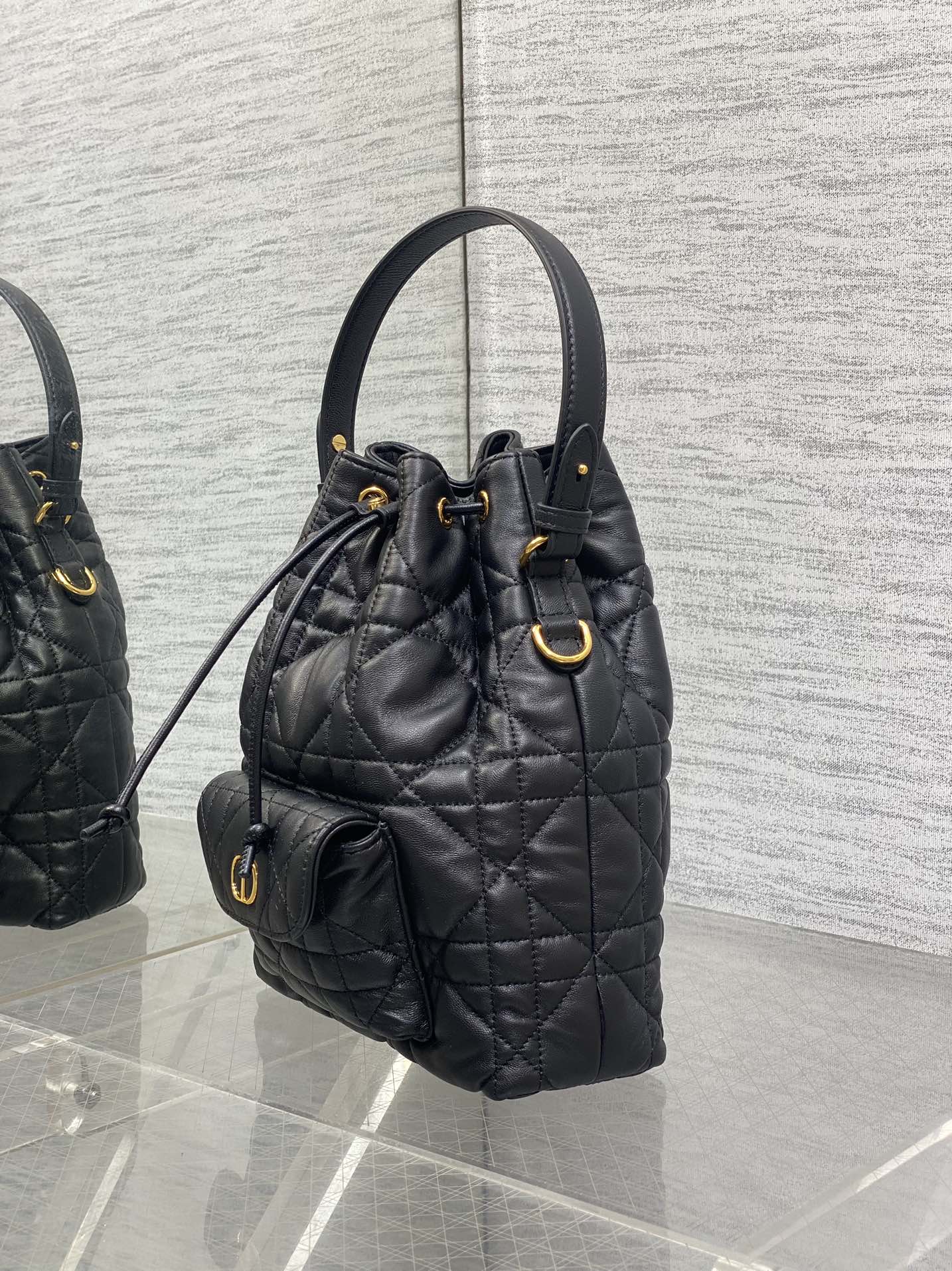 Dior Caro Bucket Bag