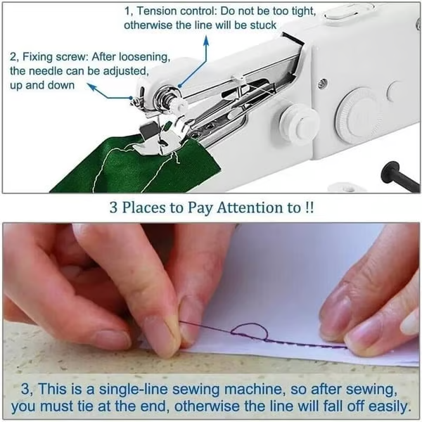 🔥On Sale🔥 Portable Handheld Sewing Machine