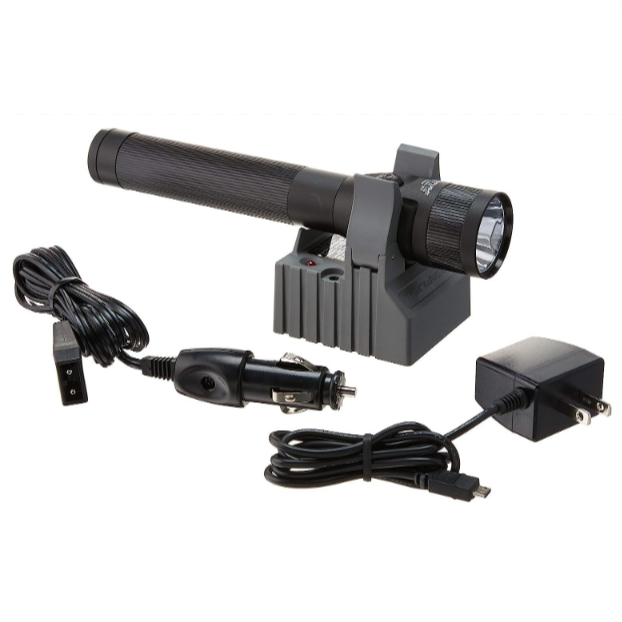 Streamlight Stinger 425-Lumen DS LED Flashlight 120V AC/12V DC Steady Charger