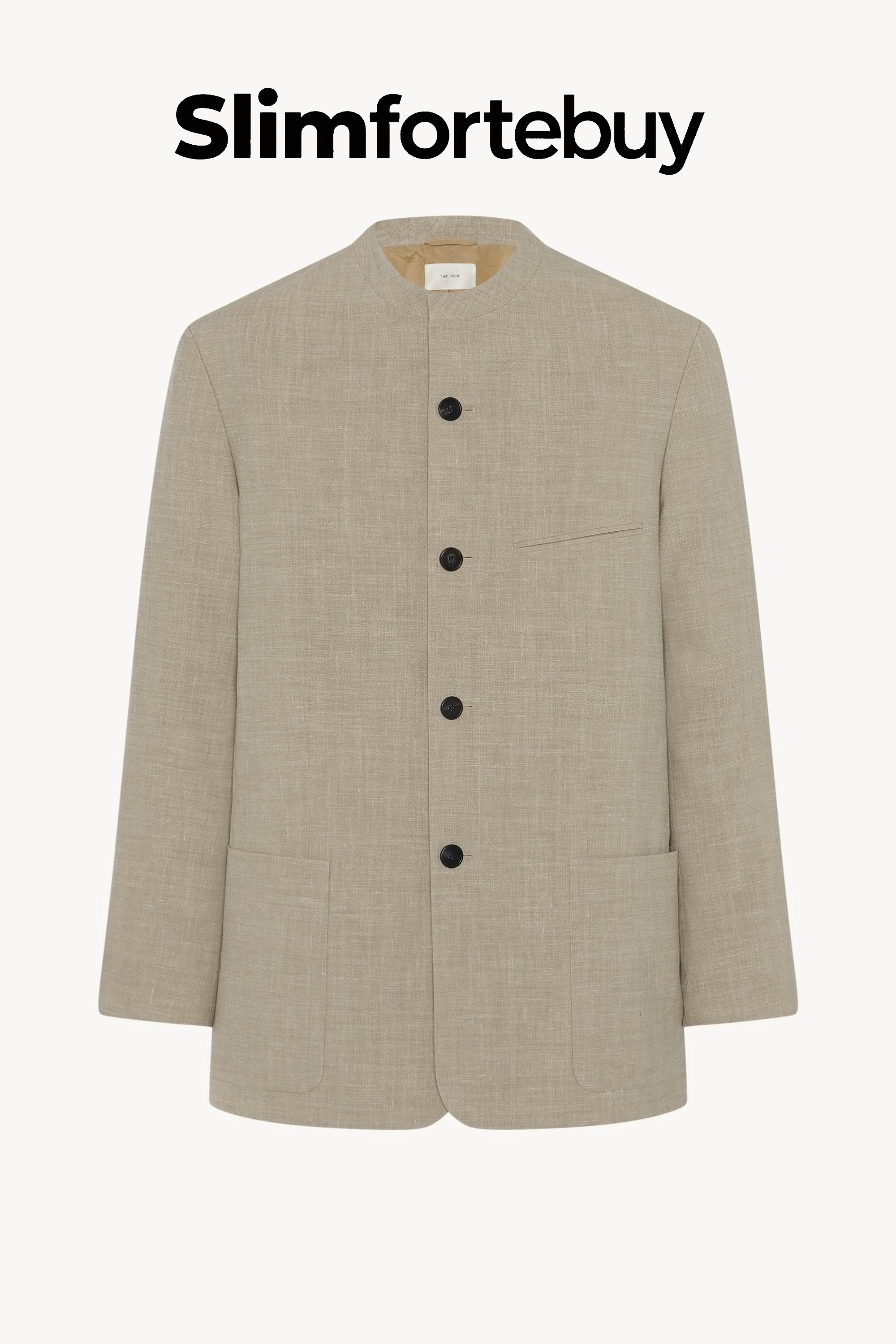 Casimir Jacket in Silk, Linen, and Virgin Wool