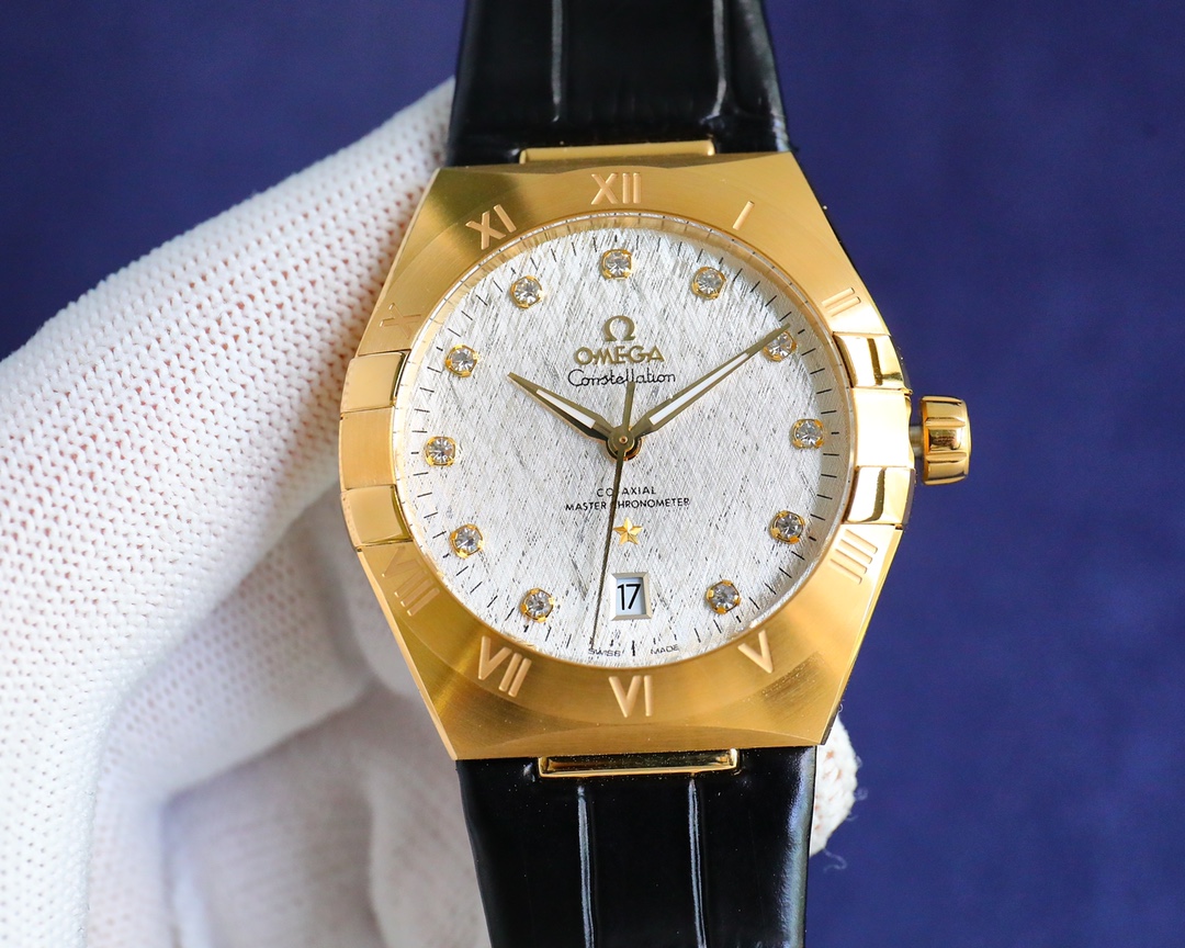 Omega fifth generation constellation series men's watch