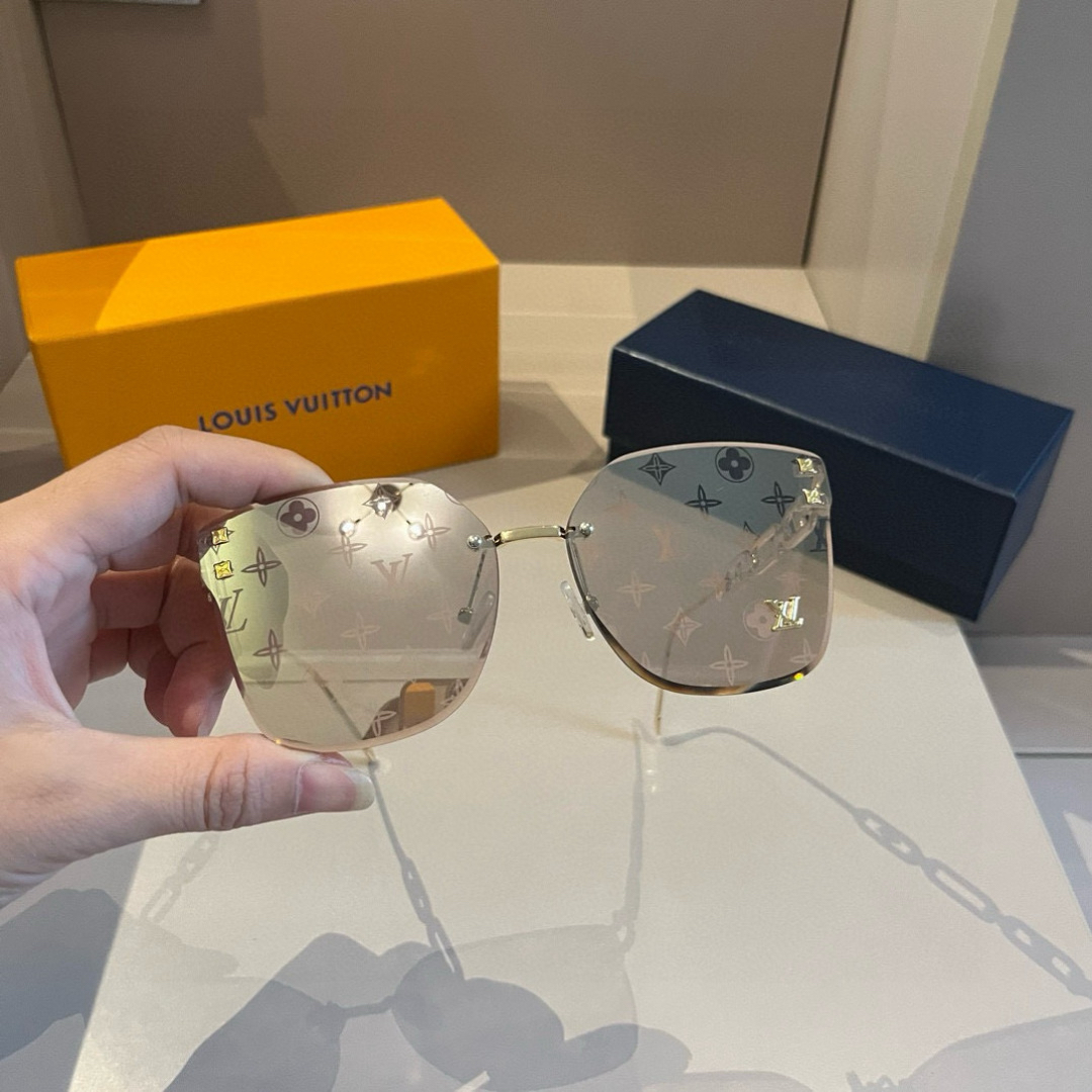 Louis Vuitton rimless sunglasses