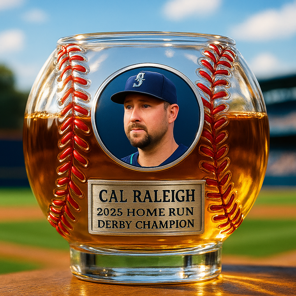 Cal Raleigh 2025 Home Run Derby Champion Cup
