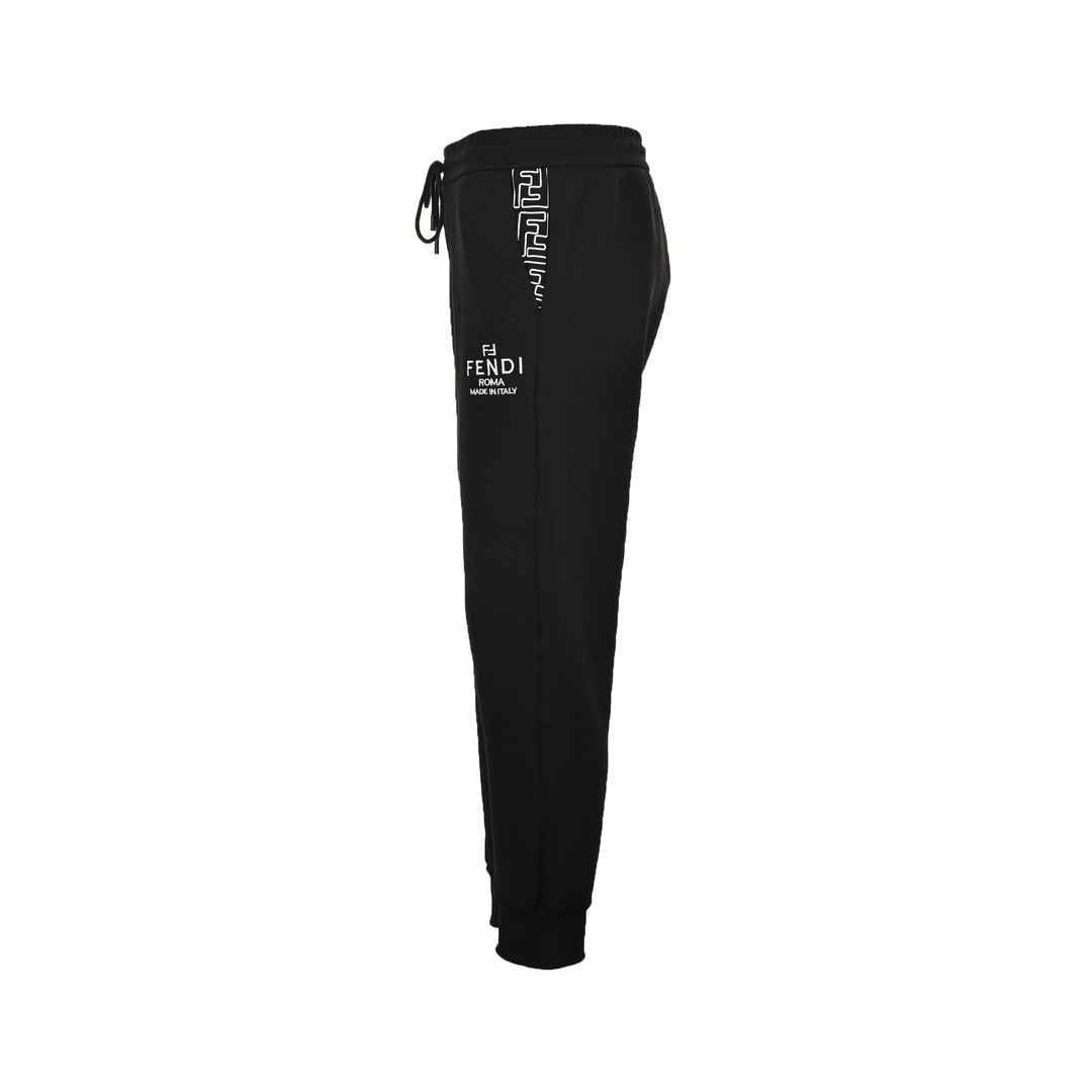 Fendi 24Fw embroidered logo trousers