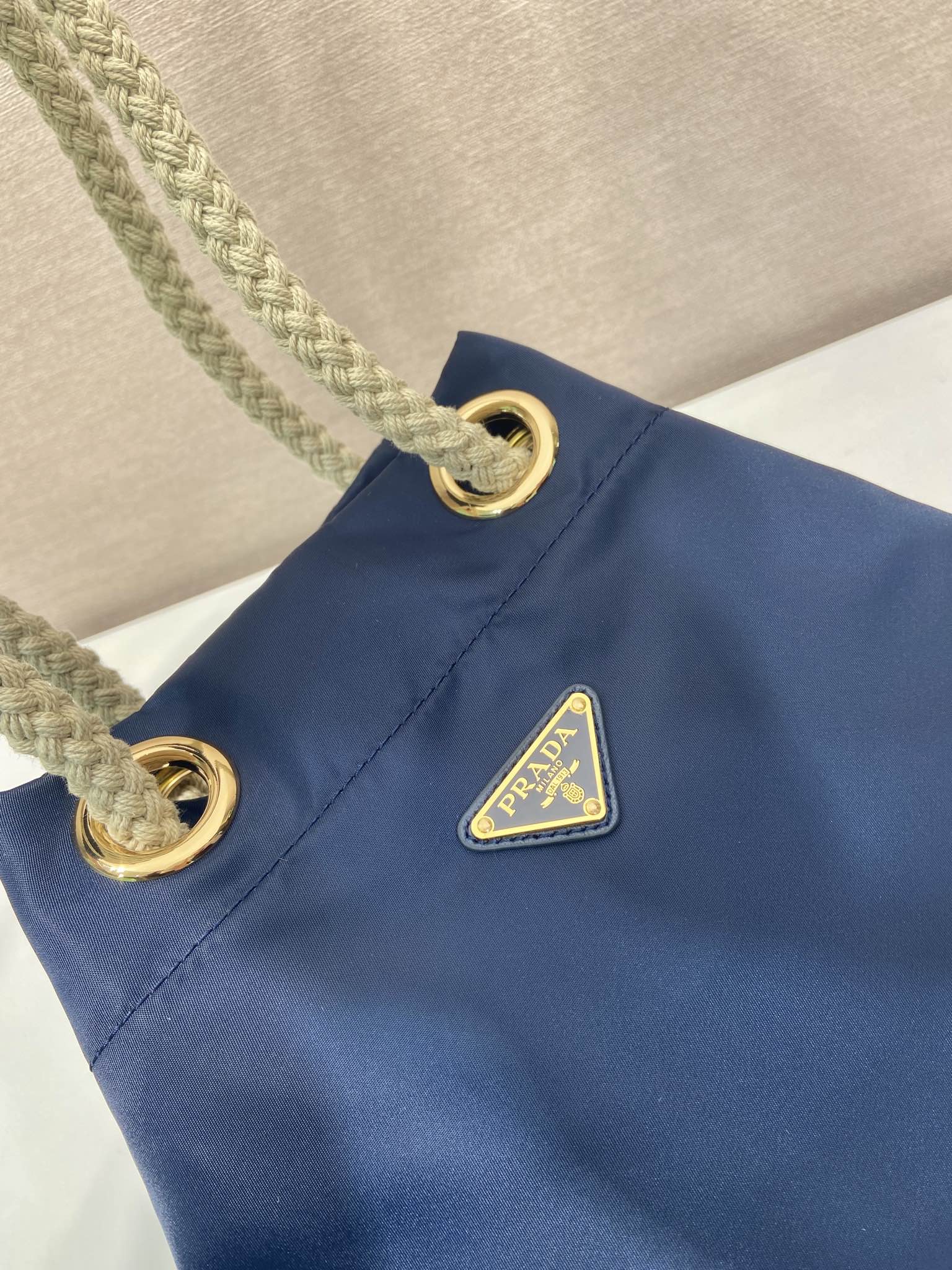 Prada Re-Nylon Nylon Handbag 1BE082
