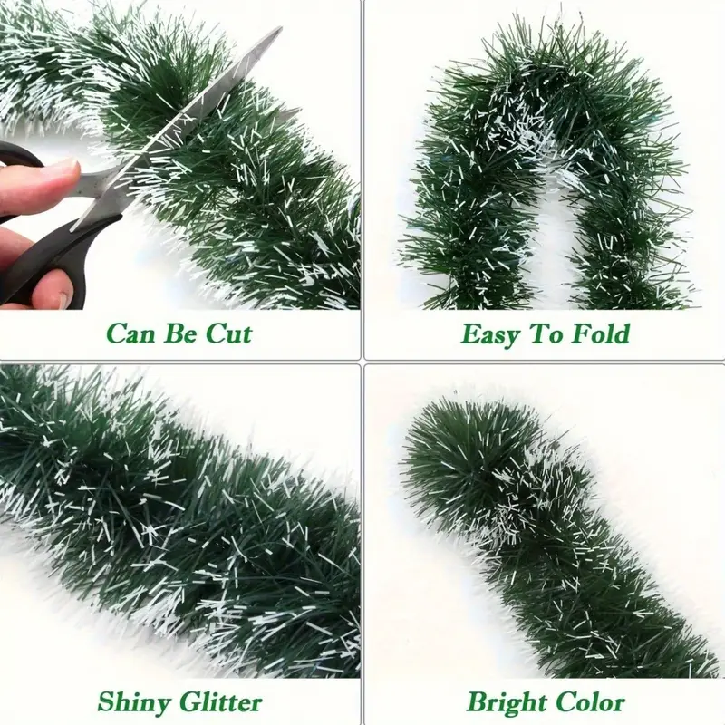 💐💐Christmas Metal Flower Strip Decoration