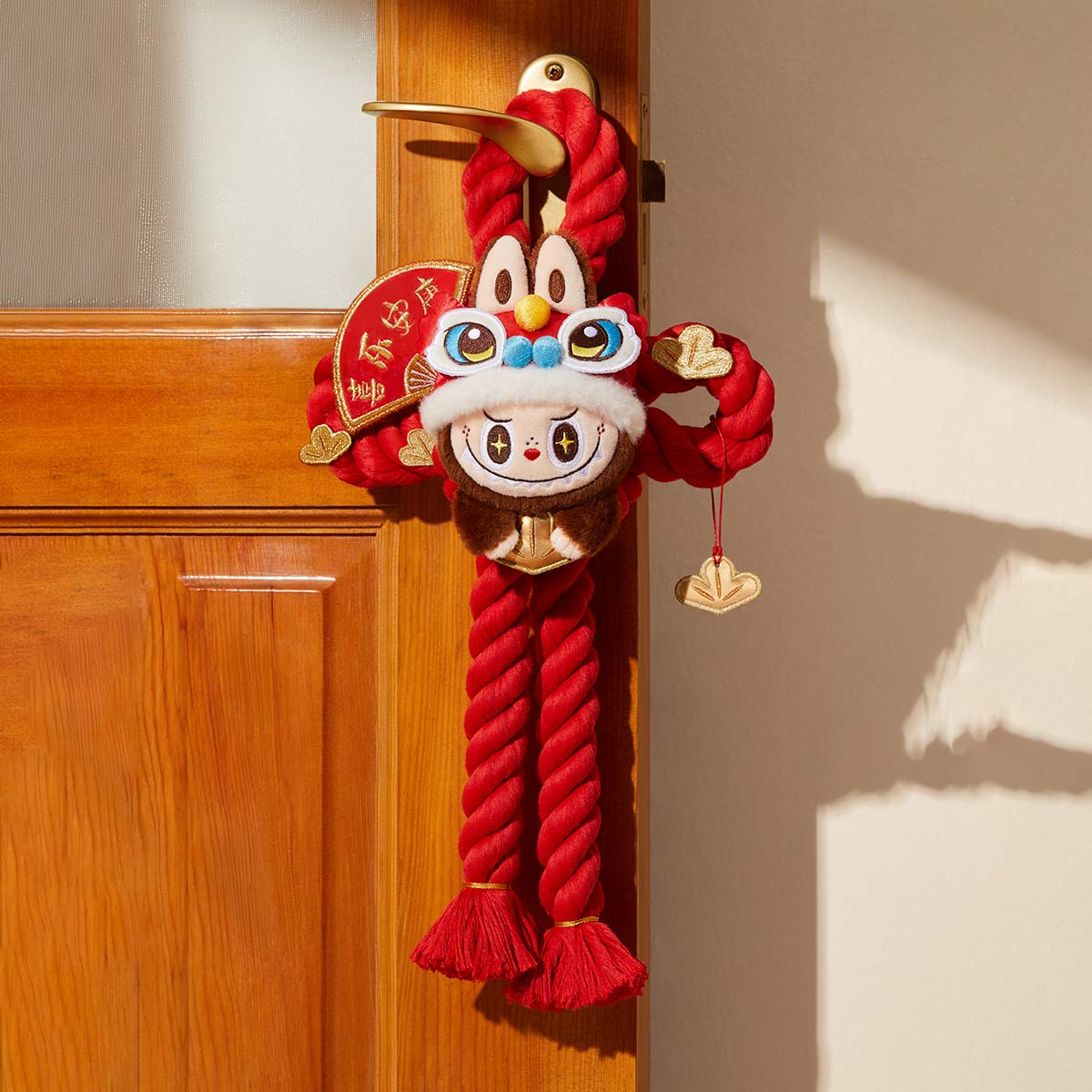 POP MART Wealthy Snake's New Year Celebration Series-LABUBU Plush Door Decoration