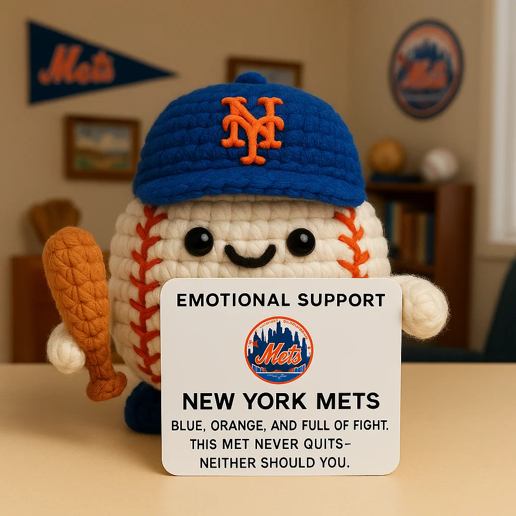 ⚾Baseball Team Emotional Support Crocheted Dolls🧶