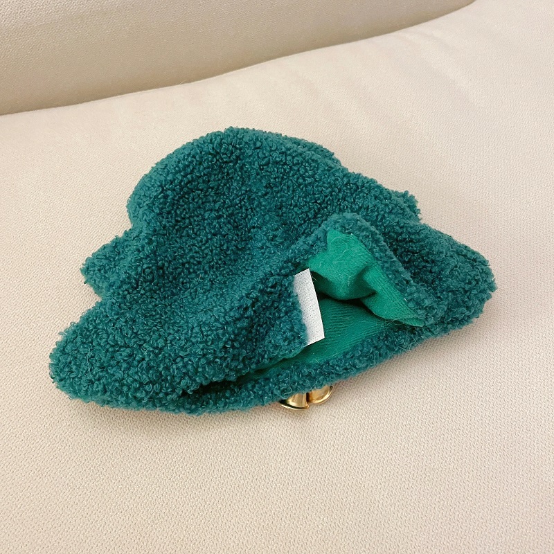 Handmade fleece Christmas Tree Costume Hat for Cat Dog
