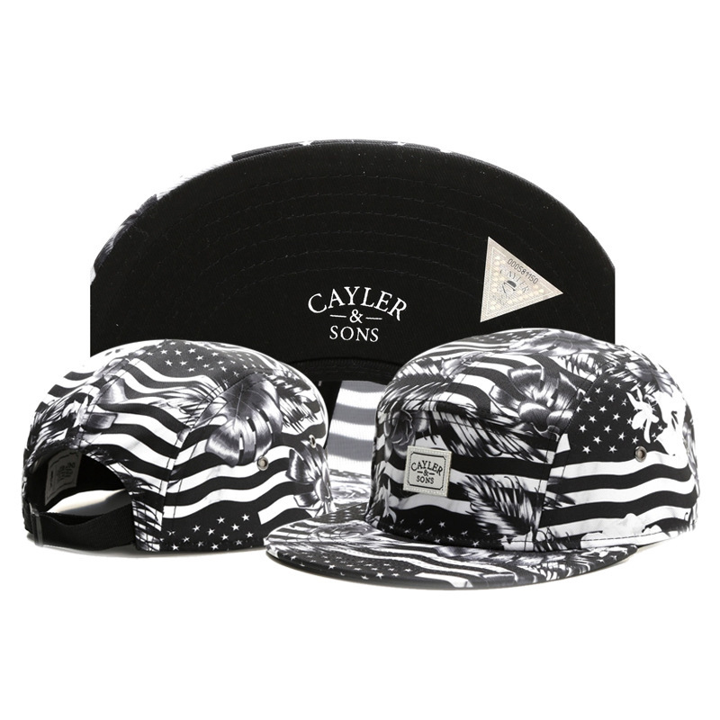 Sun protection curved brim American style embroidered casual baseball cap