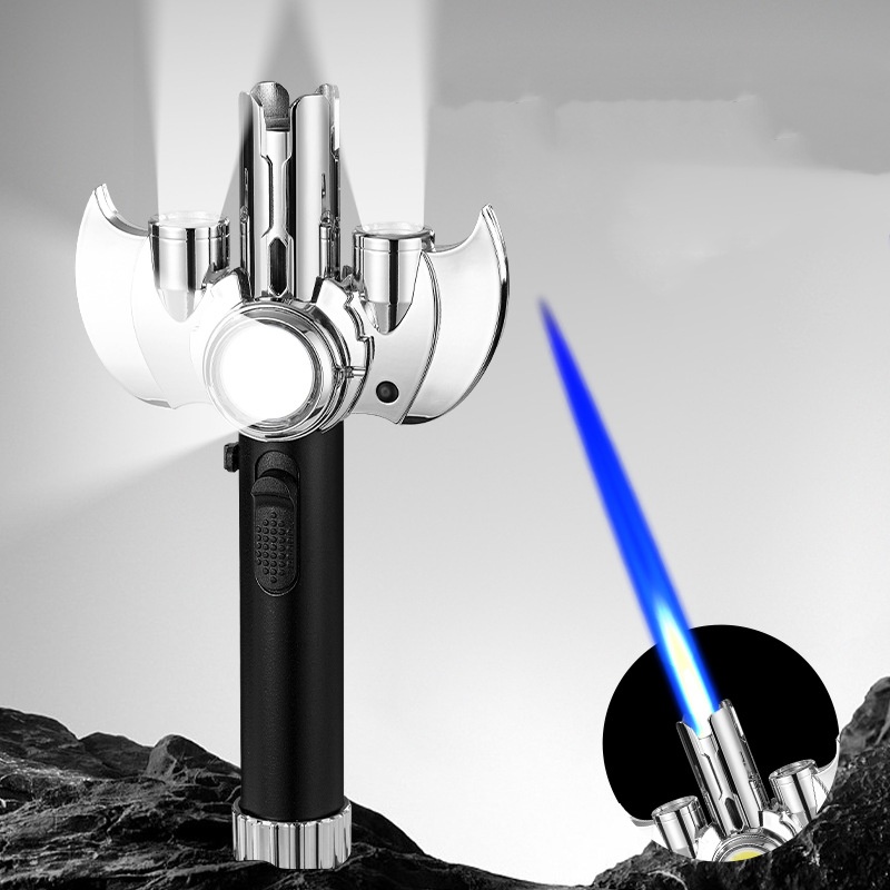 🔥Last Day 50% OFF🔥Multi-functional COB Lighting High Temperature Flamethrower Gun Windproof Direct Lighter