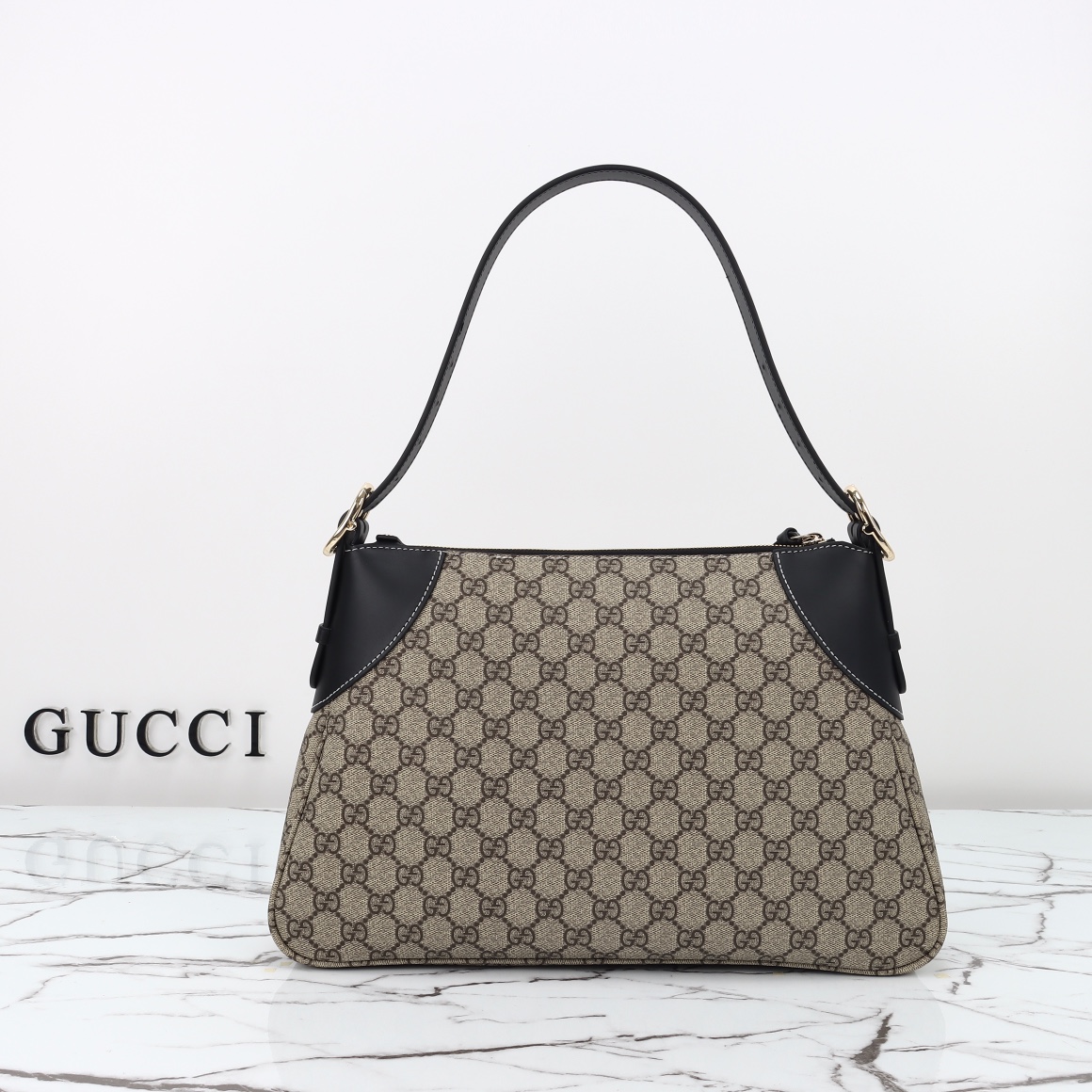 Gucci GG Emblem Large Shoulder BagStyle ‎815217 FAD6L 9741
