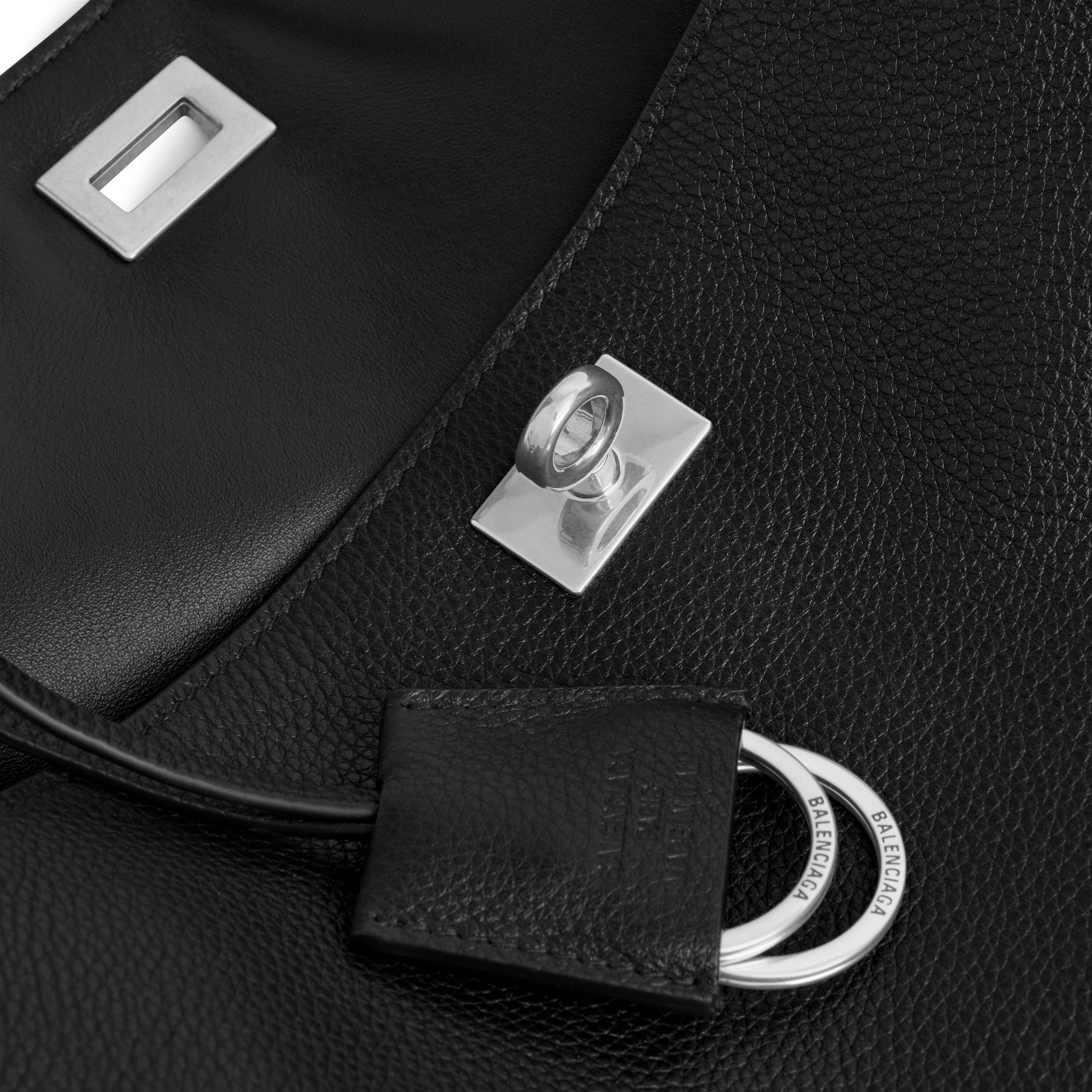 Balenciaga Women's Rodeo Handbag Medium Grained Calfskin7897722AA4U1000