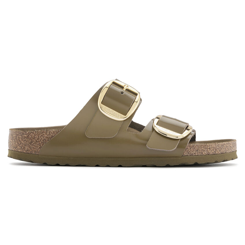 Arizona Big Buckle Natural Leather Patent B-83965