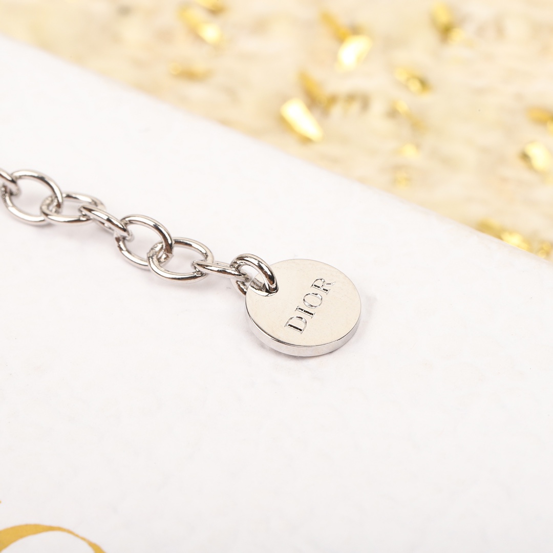 Dior Double Bead Diamond Bracelet