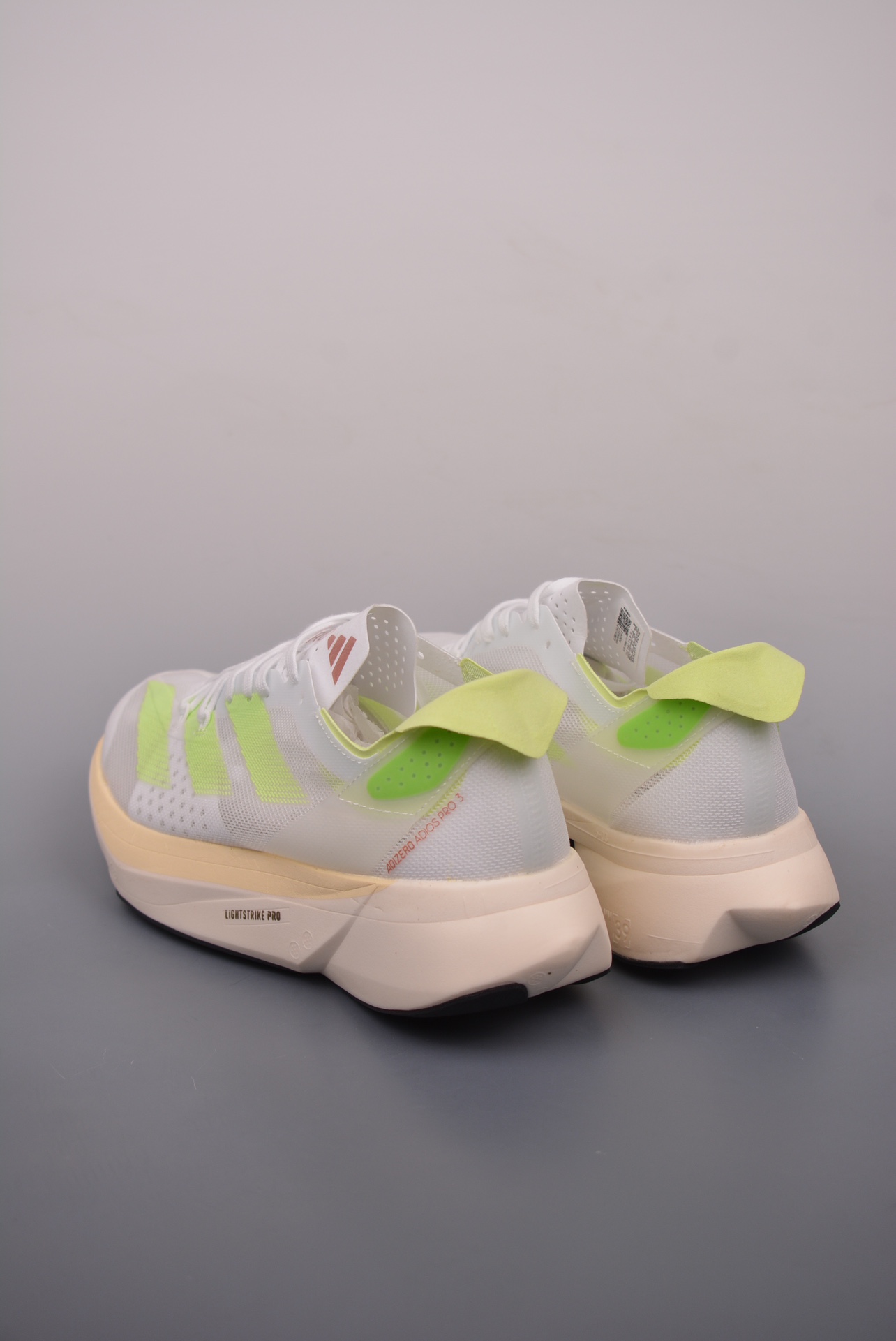 Adidas Adios Pro 3 w gray white fluorescent green IG6444