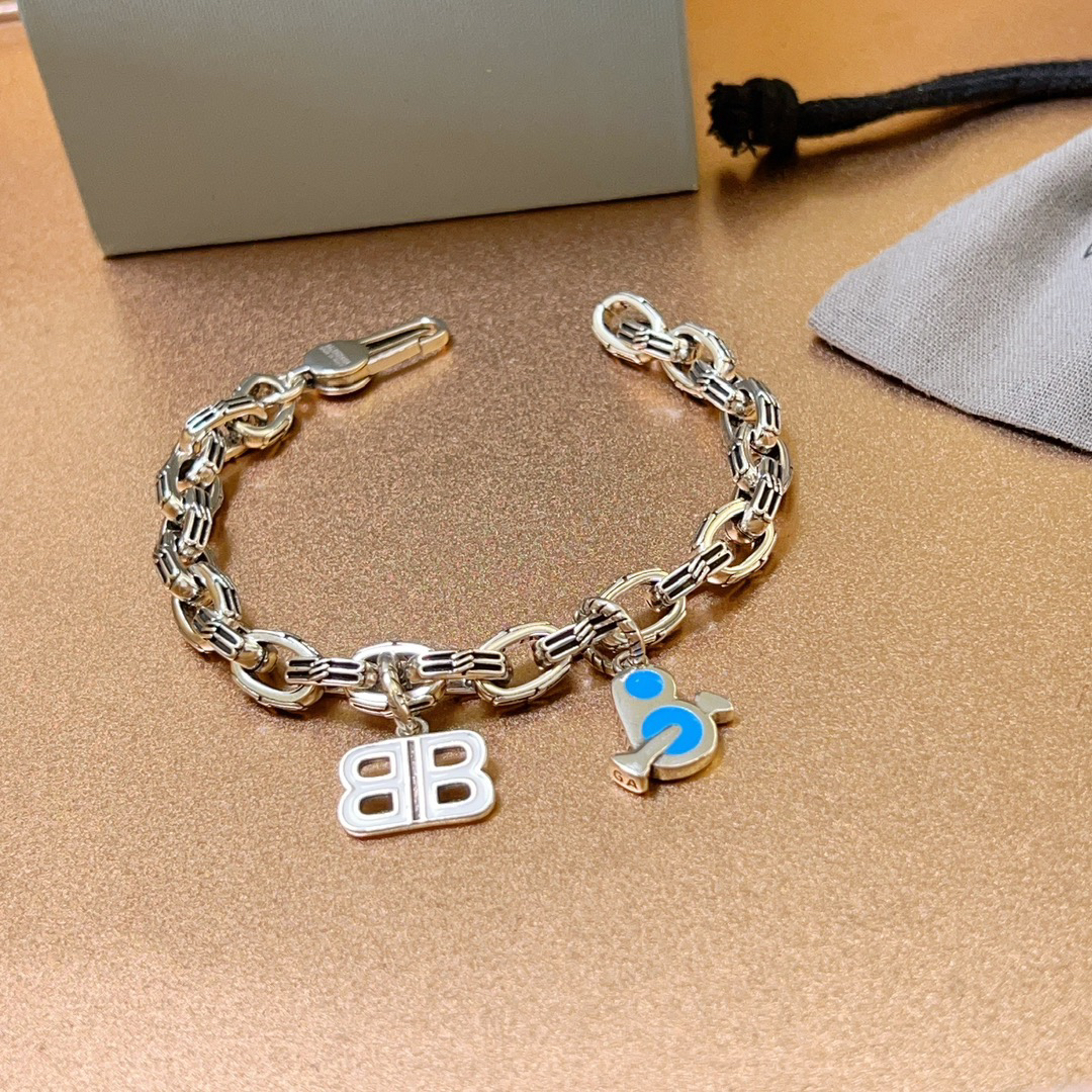 Balenciaga BB chain bracelet