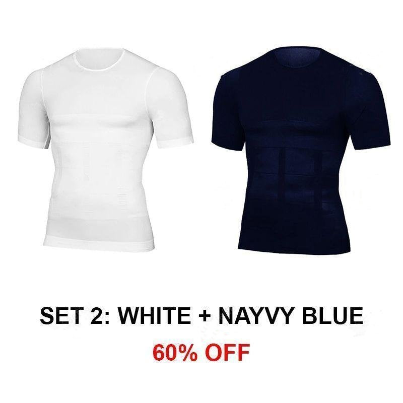 Men's Body Shaper Compression Workout T-shirt