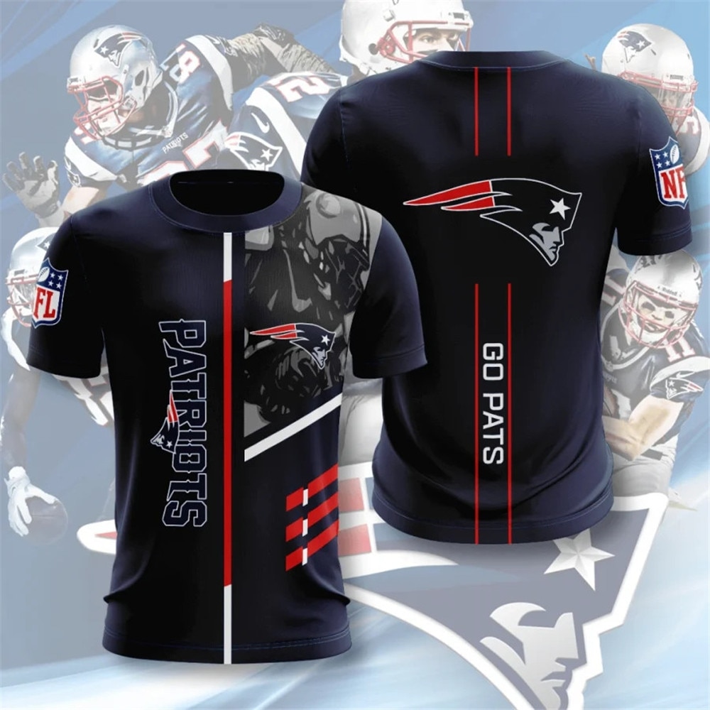 NEW ENGLAND PATRIOTS 3D HOODIE NNEP007