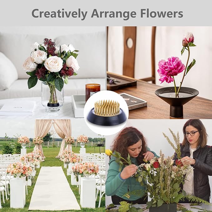 🔥Top Selling - Flower Frog Flower Arranging Needle Holder [Stock is limited, first come first served!]