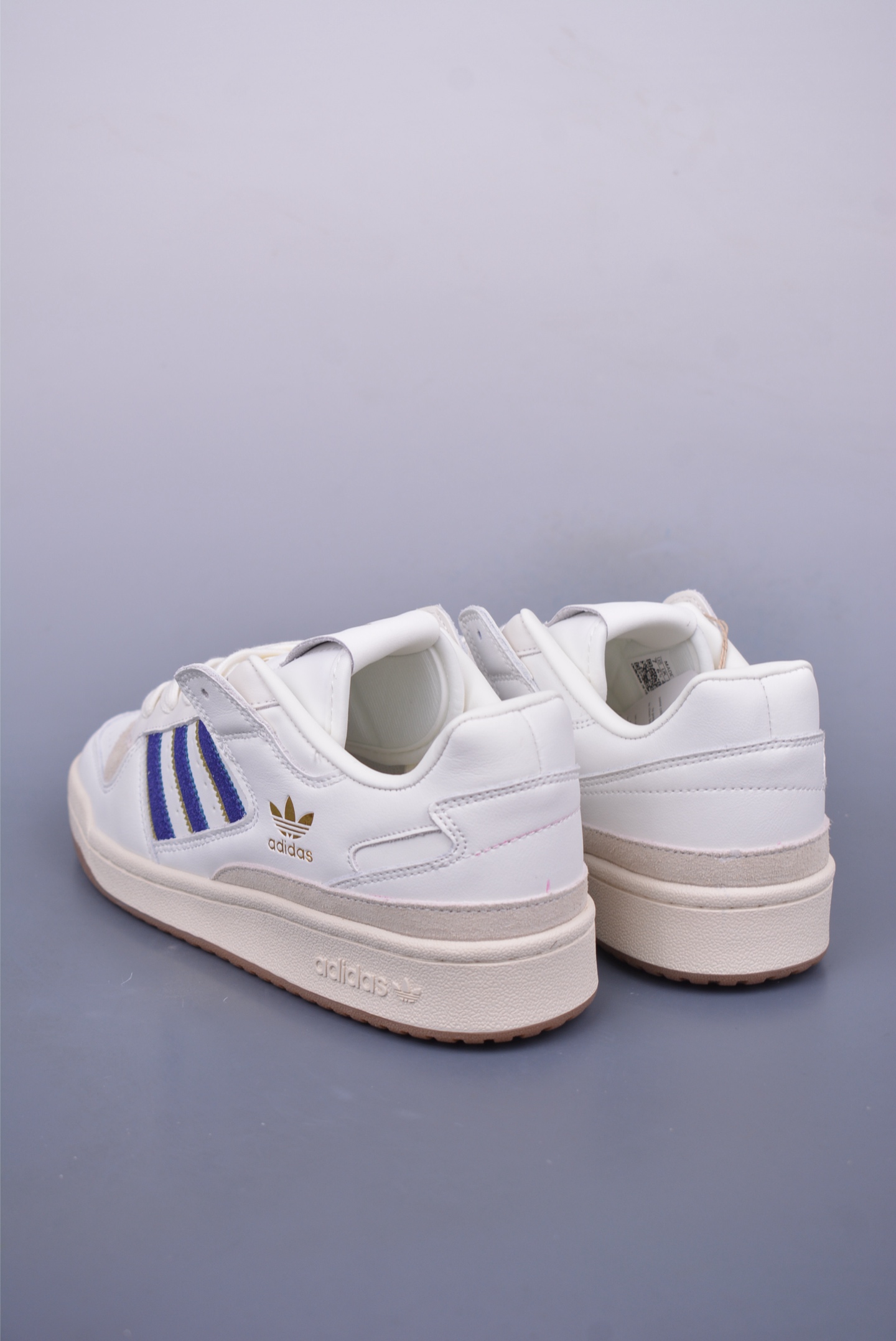 Adidas Originals Forum 84 Low Sneakers White Blue Gold Label JH7940