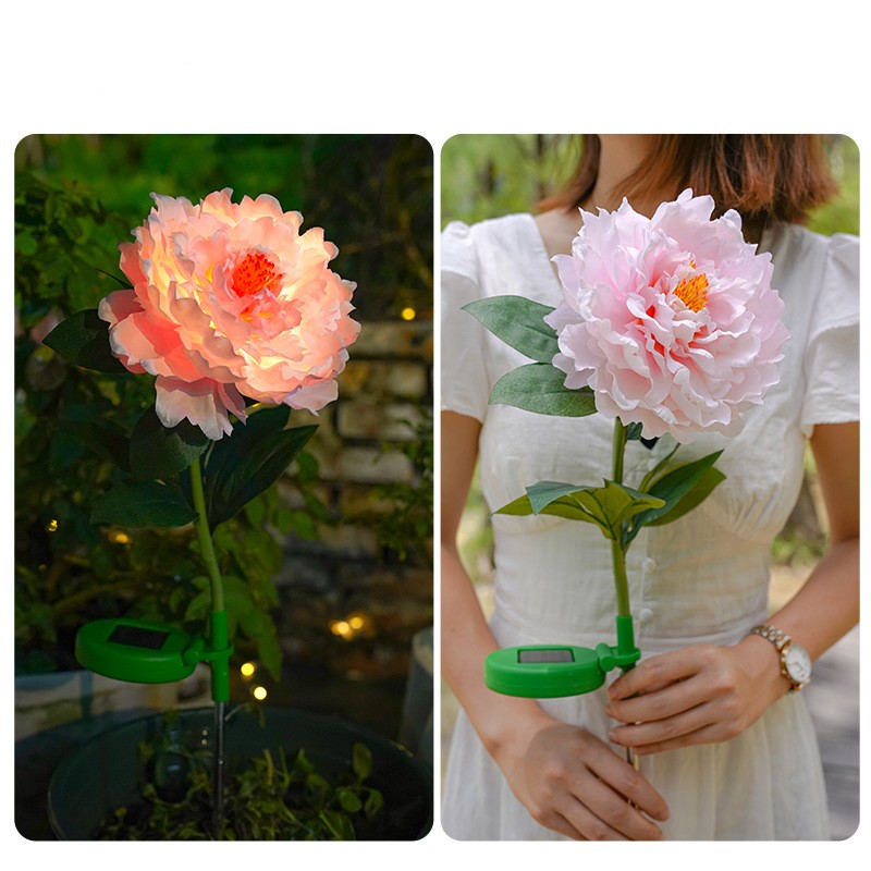 💥Last Day Promotion-[SAVE 50% OFF]--Solar Peony Flower Decorative Light--BUY 3 GET 10% OFF & FREE SHIPPING