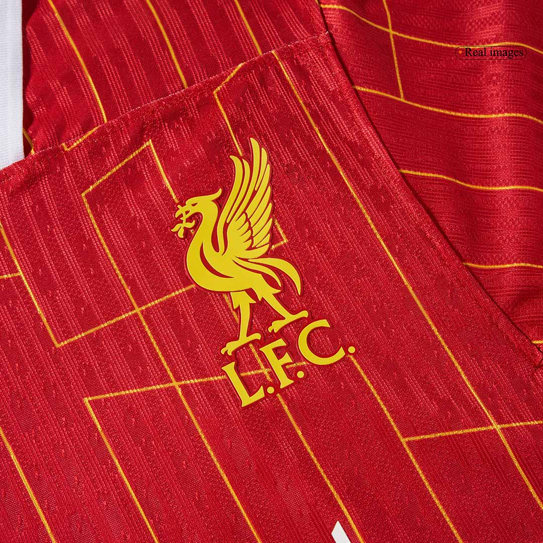 Authentic football shirt CHAMPIONS #20 Liverpool Home Shirt 2024/25